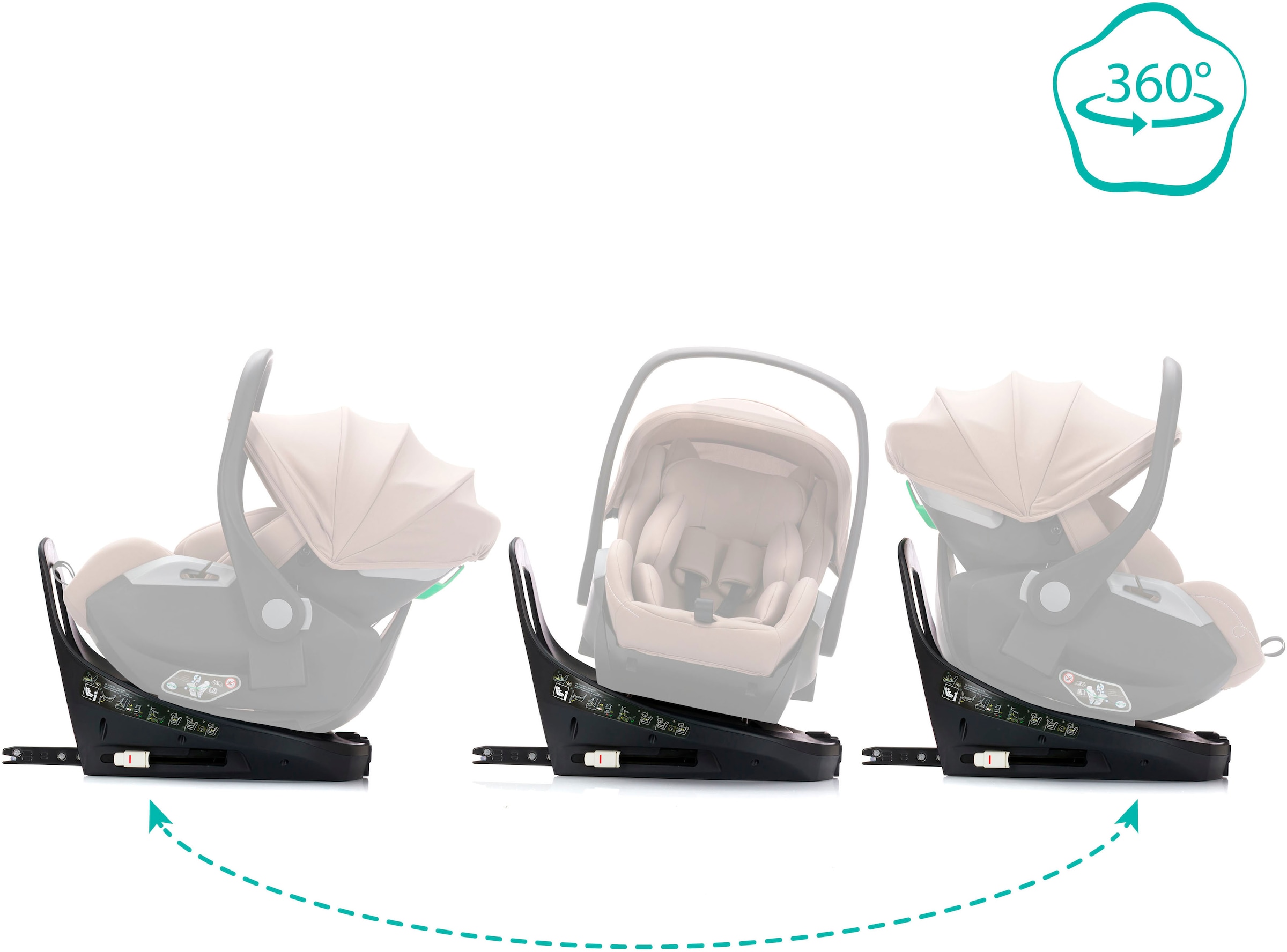 Fillikid Adapter für Autositz »Autositz Basisstation für NOA«