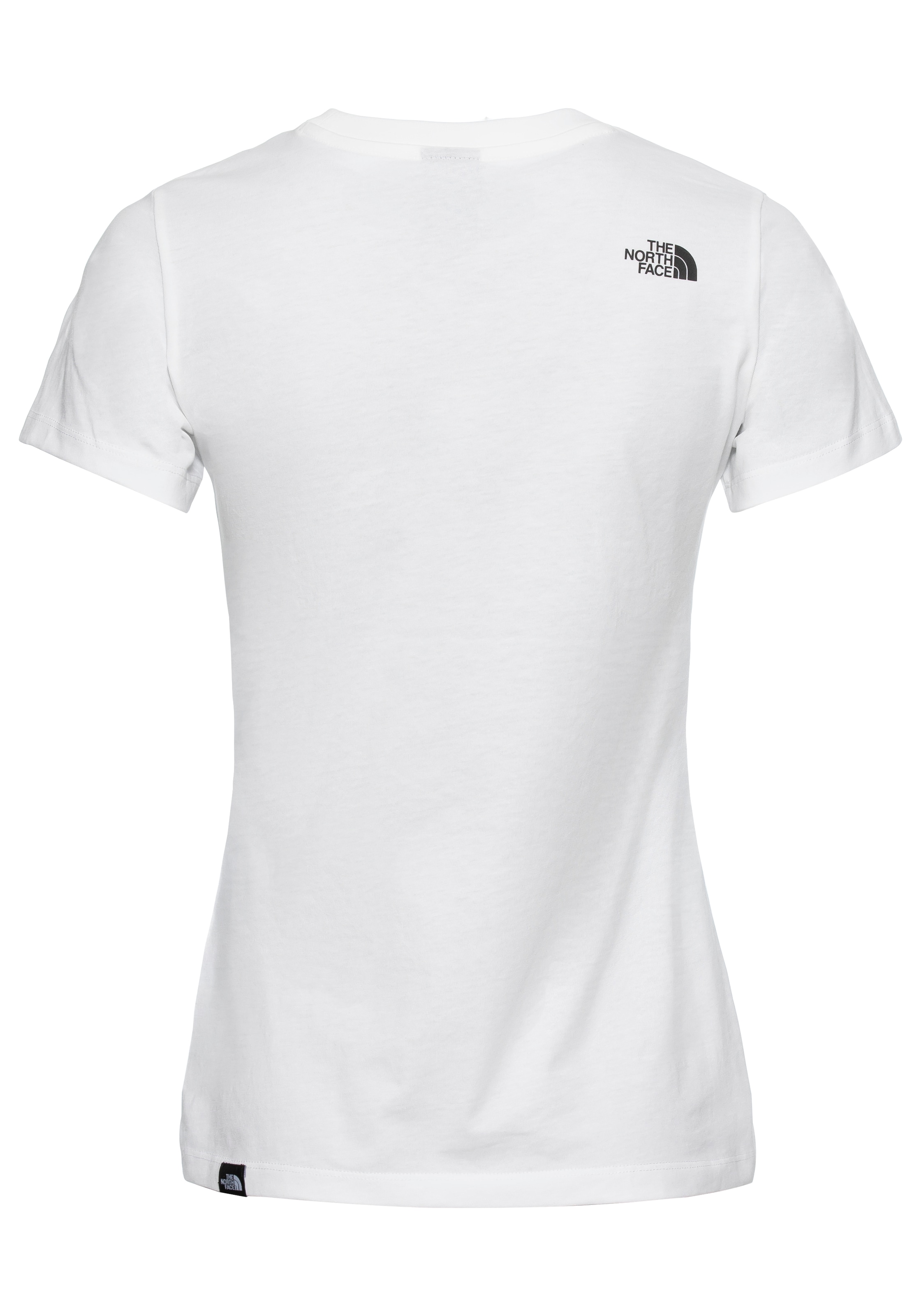 The North Face T-Shirt »W S/S SIMPLE DOME SLIM TEE«, (1 tlg.)
