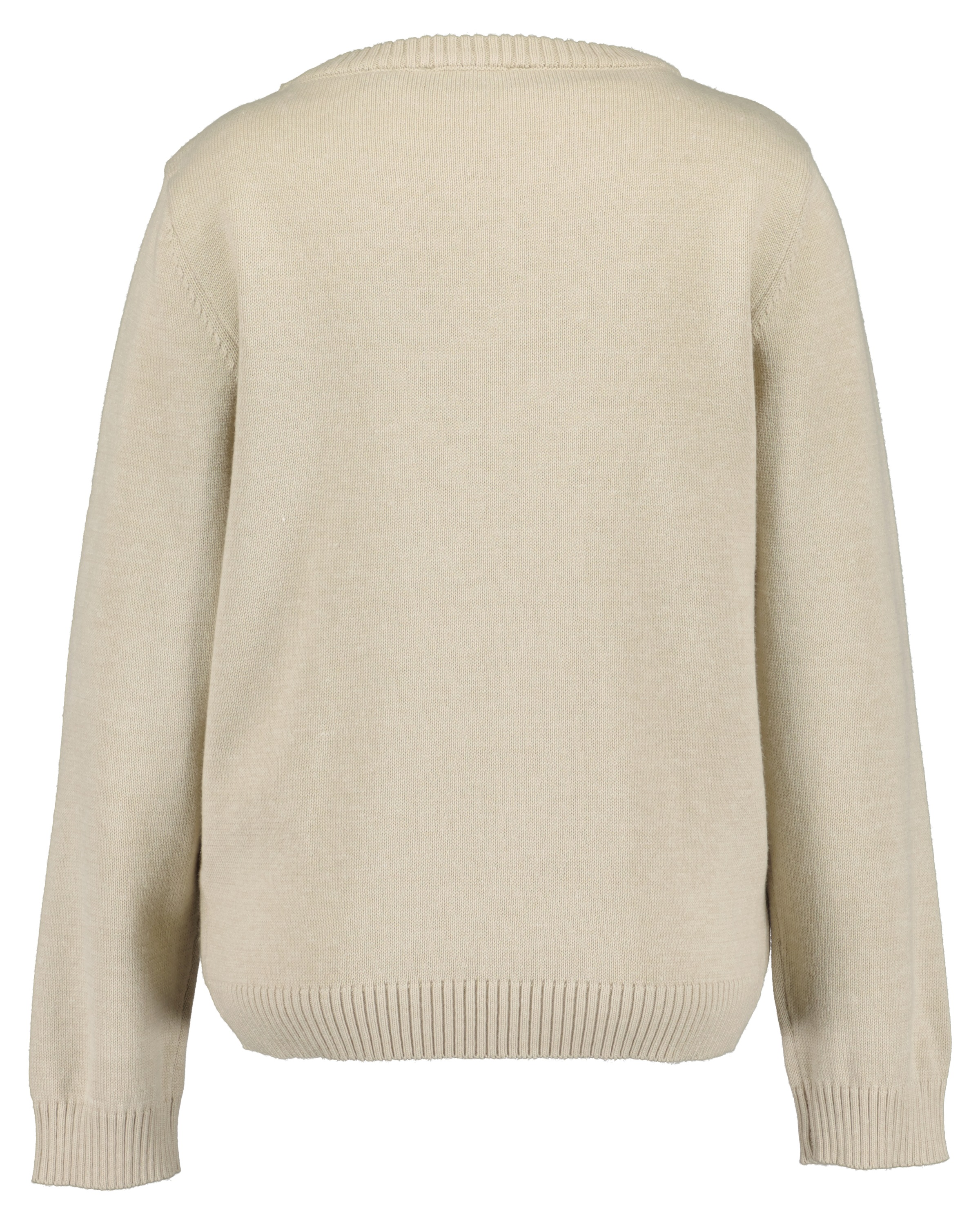Blue Seven Strickpullover Baumwollmischung, tolles Herz-Intarsienmuster im Vorderteil