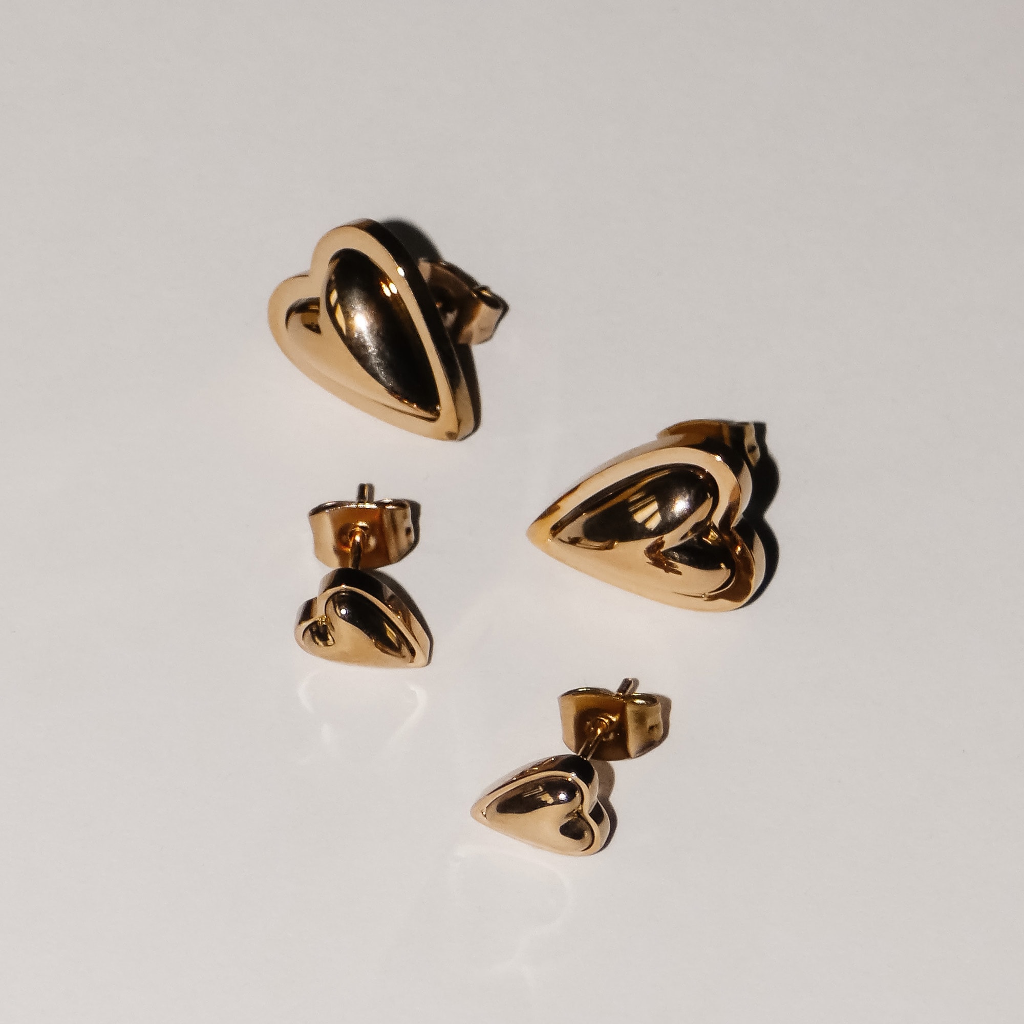 Liebeskind Berlin Paar Ohrstecker »Metal Heart, Herz«