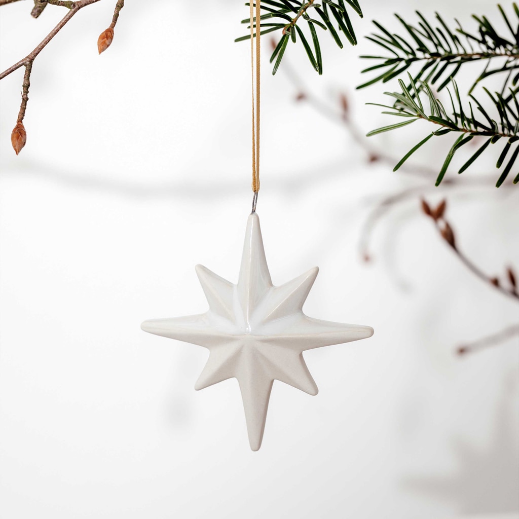 like. by Villeroy & Boch Weihnachtsfigur »Ornament Stern Winter Glow beige«