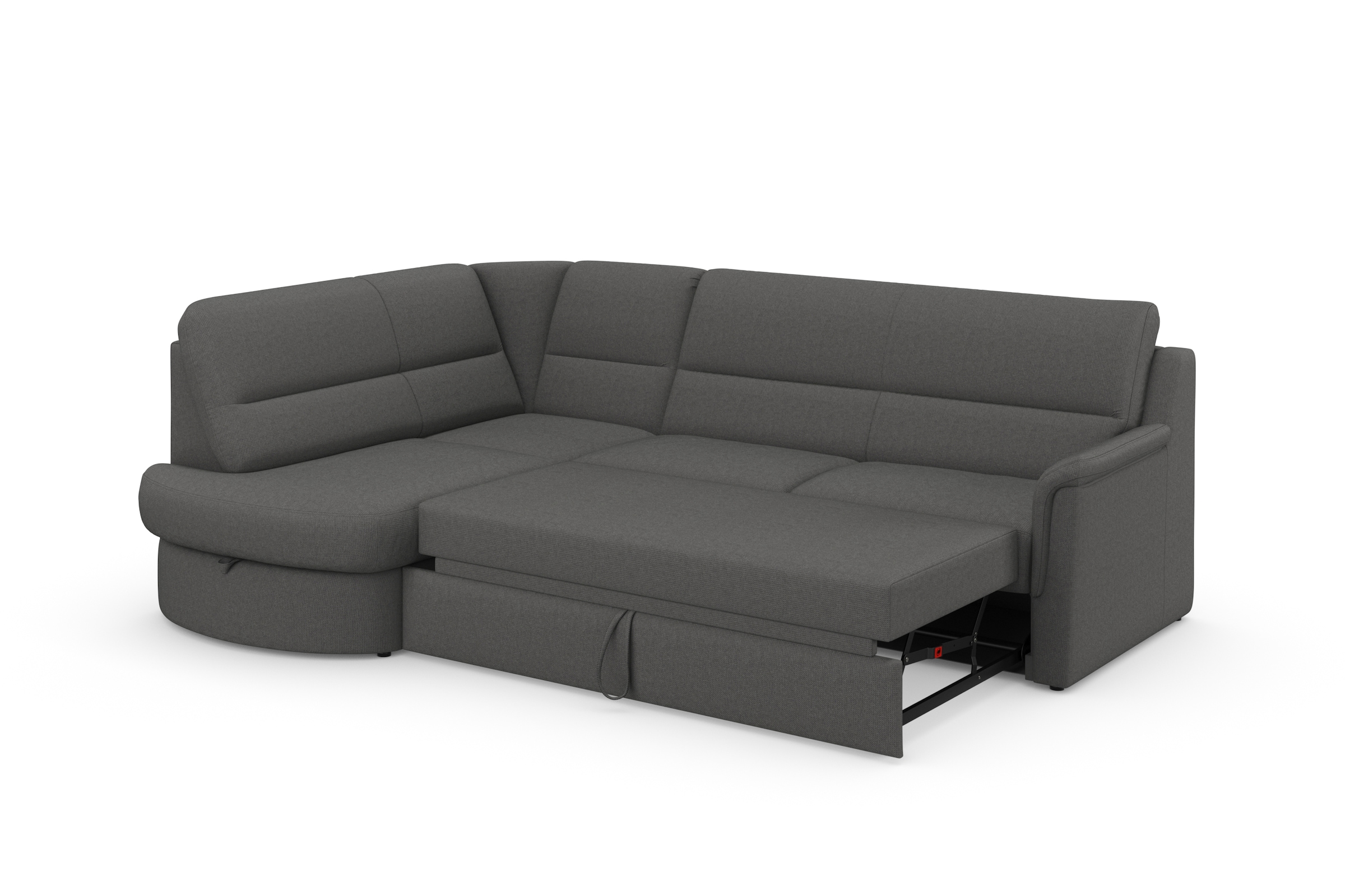 sit&more Ecksofa »Panini L-Form«, wahlweise mit Bettfunktion und Bettkasten