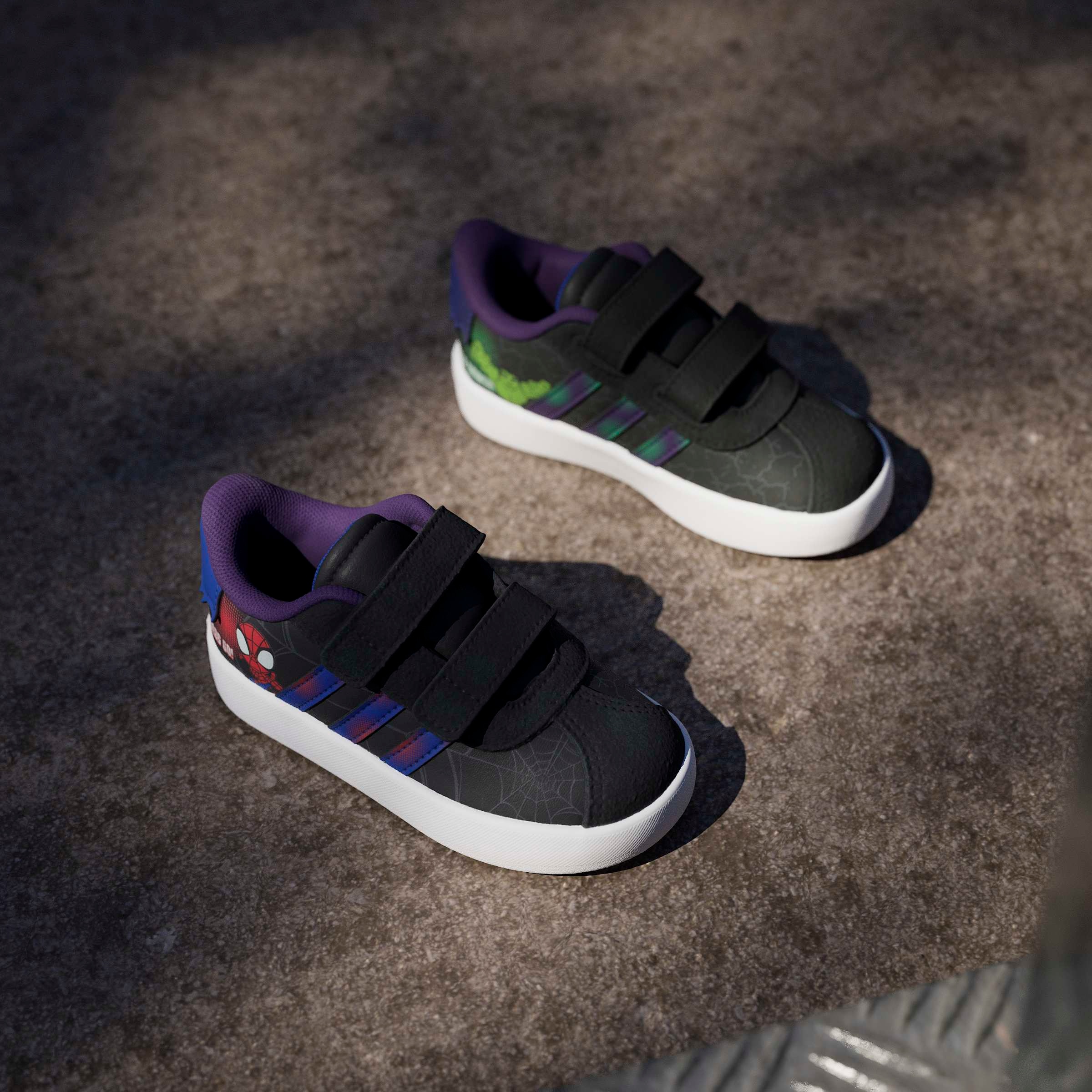 adidas Sportswear Sneaker »ADIDAS MARVEL SPIDER-MAN VL COURT 3.0 KIDS«  Design auf den Spuren des adidas Samba