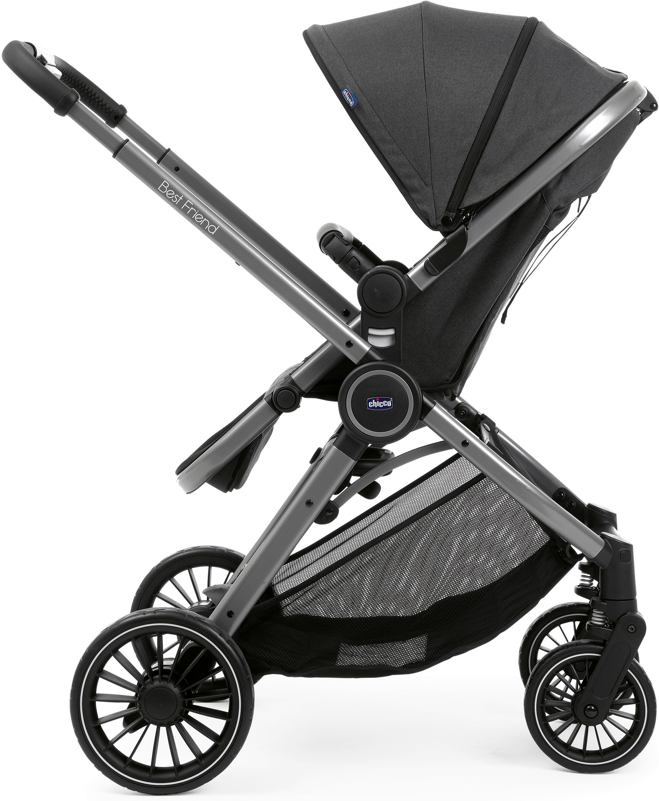 Chicco Sportbuggy »Buggy Best Friend Pro, pirate black«, inklusive Regenschutz