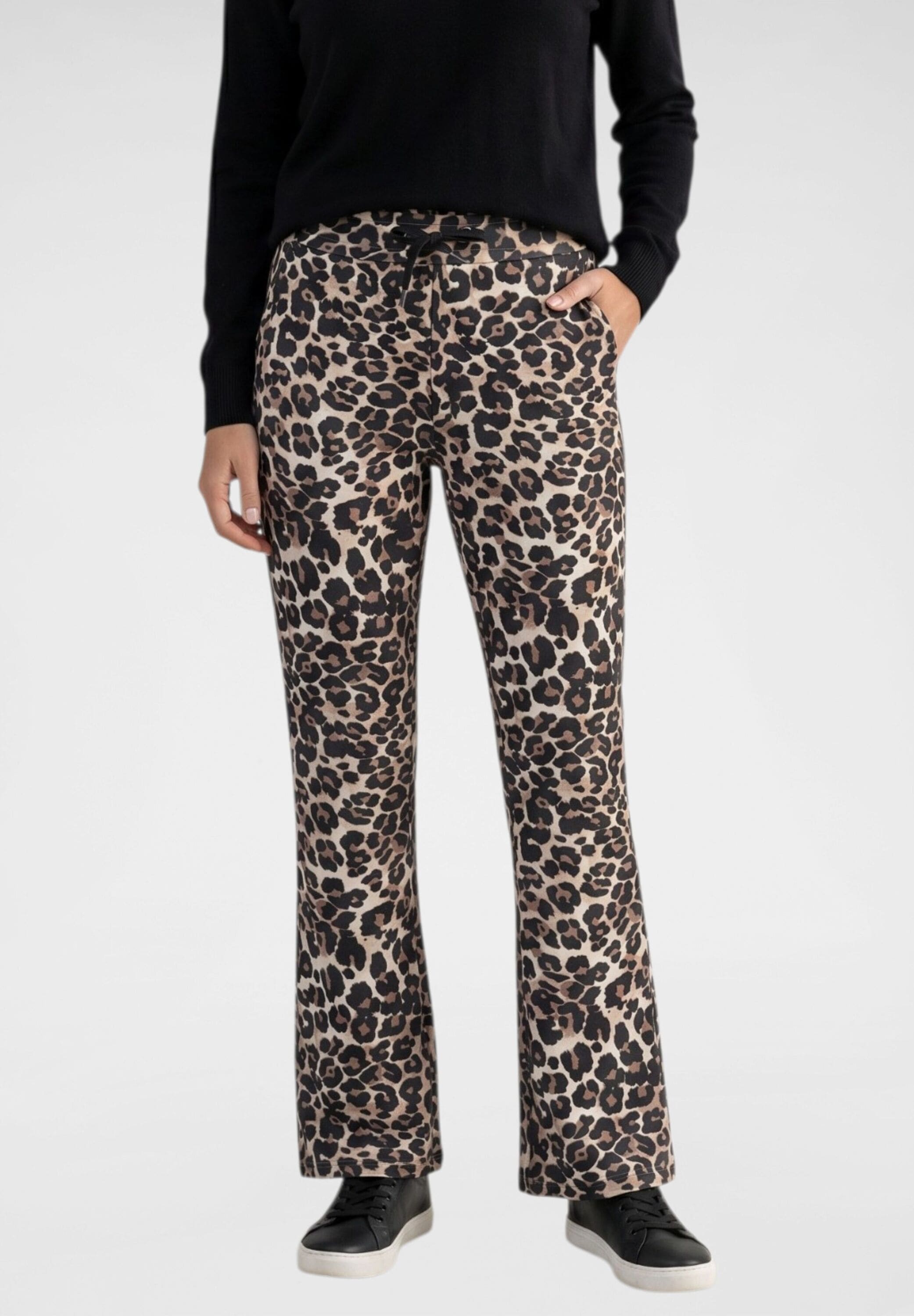 NAVIGAZIONE Cordhose »NAVIGAZIONE Sweathose«  Leoprint