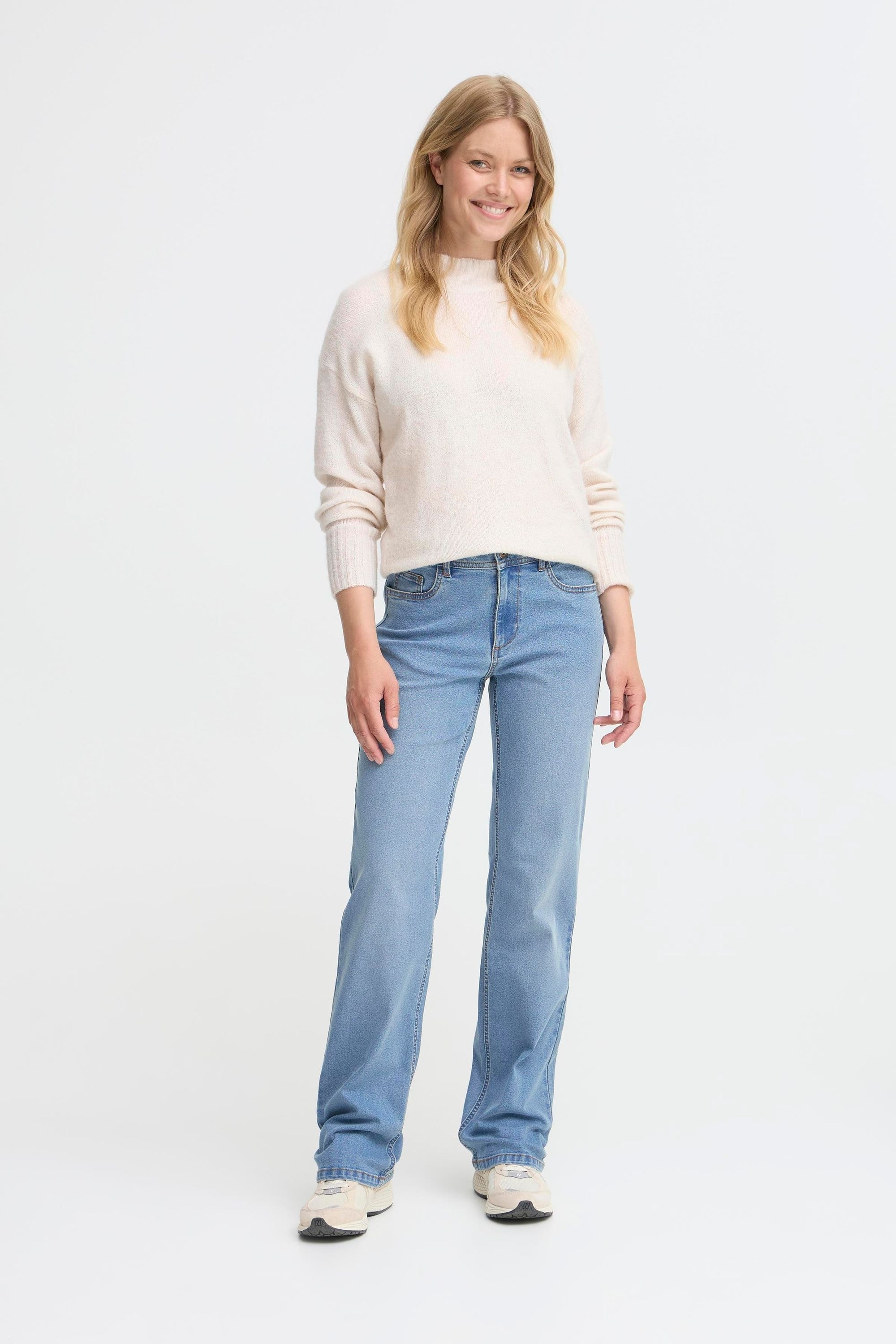 OXMO Straight-Jeans »Straight-Jeans OXHELLE STRAIGHT JEANS«