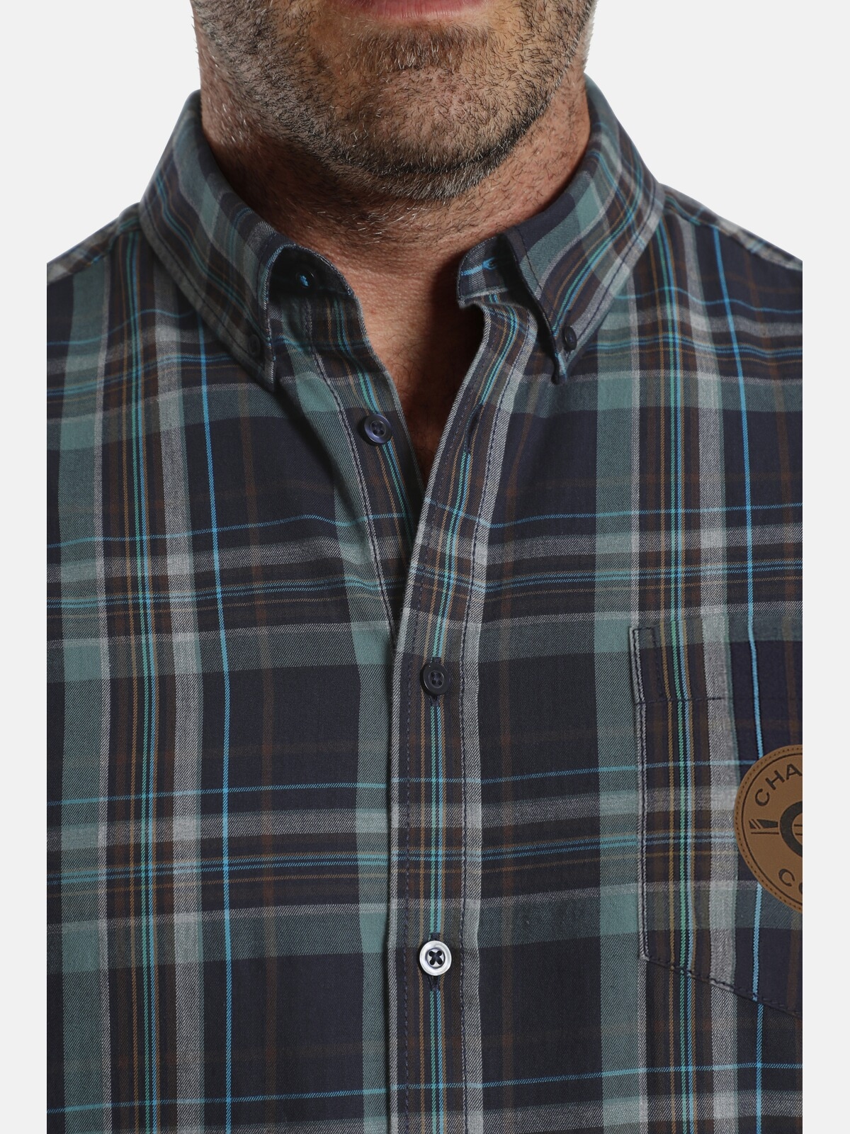 Charles Colby Karohemd »Hemd DUKE RAMSEY«