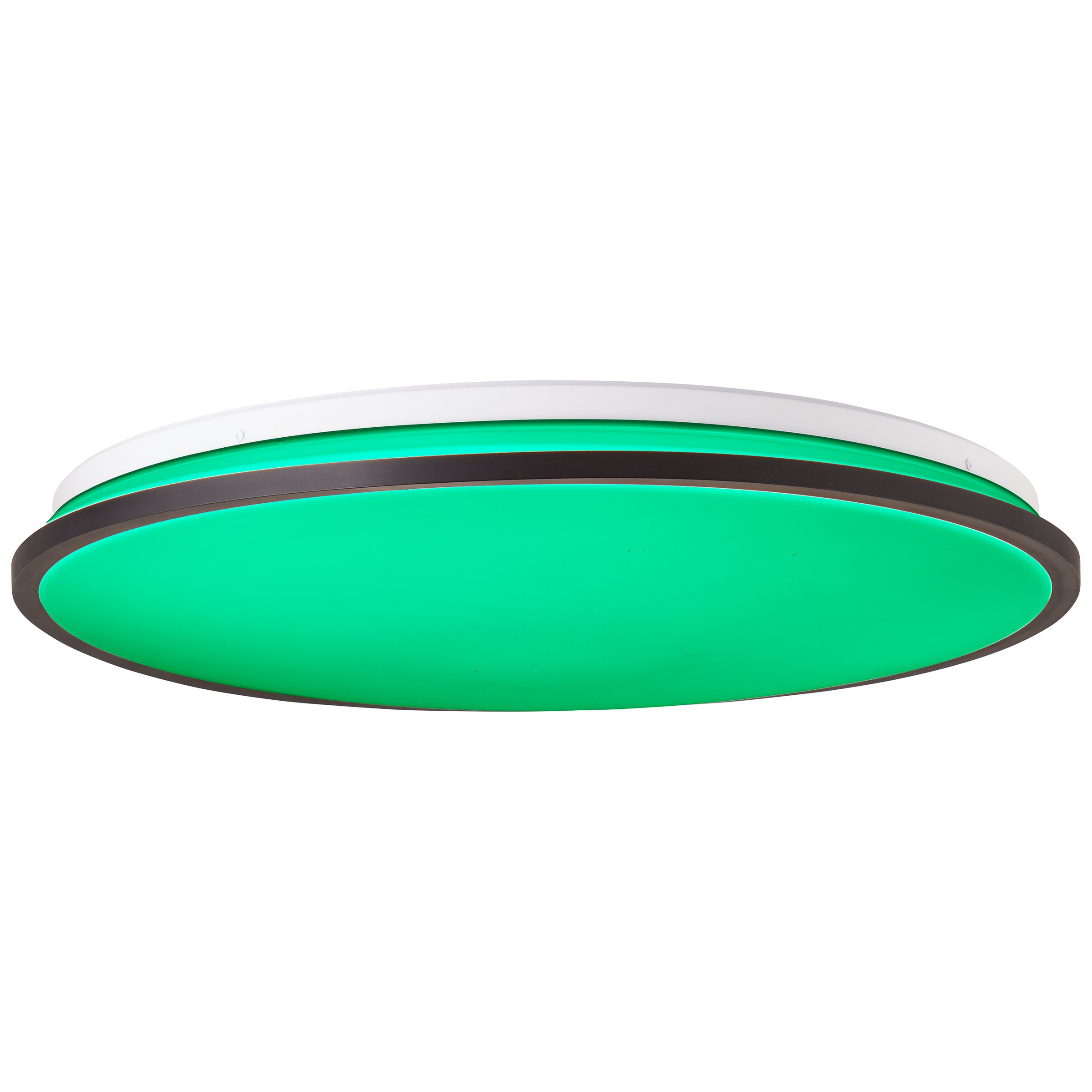 Brilliant LED Deckenleuchte »Heida« warmweiß - kaltweiß 3000 lm, Ø 49 cm, Metall/Kunststoff, schwarz