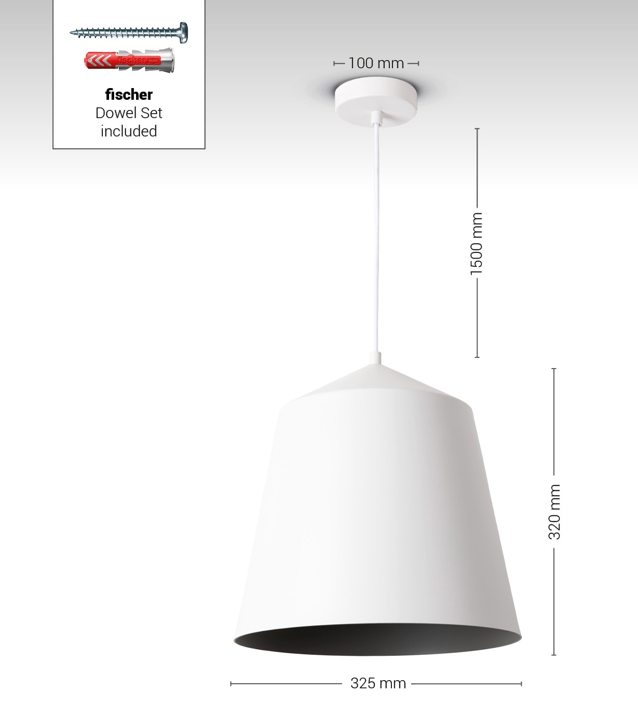 Paco Home Deckenleuchte »Jackson«, 1 flammig, Leuchtmittel E27 | ohne Leuchtmittel, Wohnzimmer Esszimmer Pulverbeschichtet Industrial Design E27