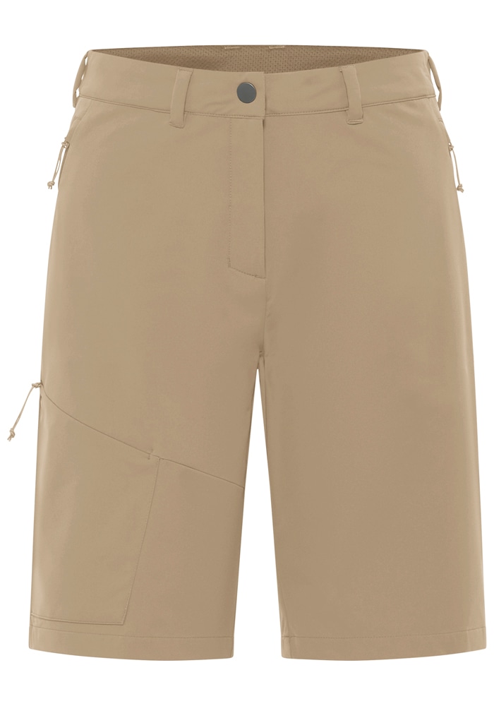 Jack Wolfskin Shorts »PICO TRAIL SHORTS W«  mit zwei Hüfttaschen, winddicht, atmungsaktiv, längerer Bermudaschnitt