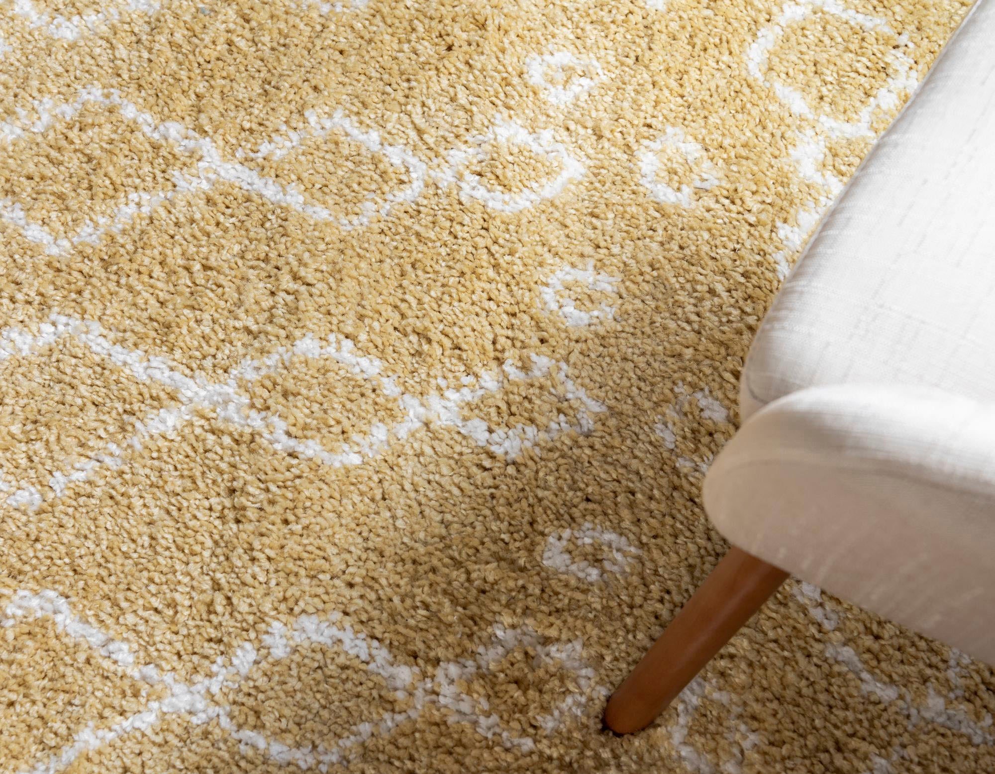 Myflair Möbel & Accessoires Hochflor-Teppich »Temara Shag, LAGERRÄUMUNG!« rechteckig 51 mm Höhe gewebt, Scandi Design, ideal im Wohnzimmer & Schlafzimmer