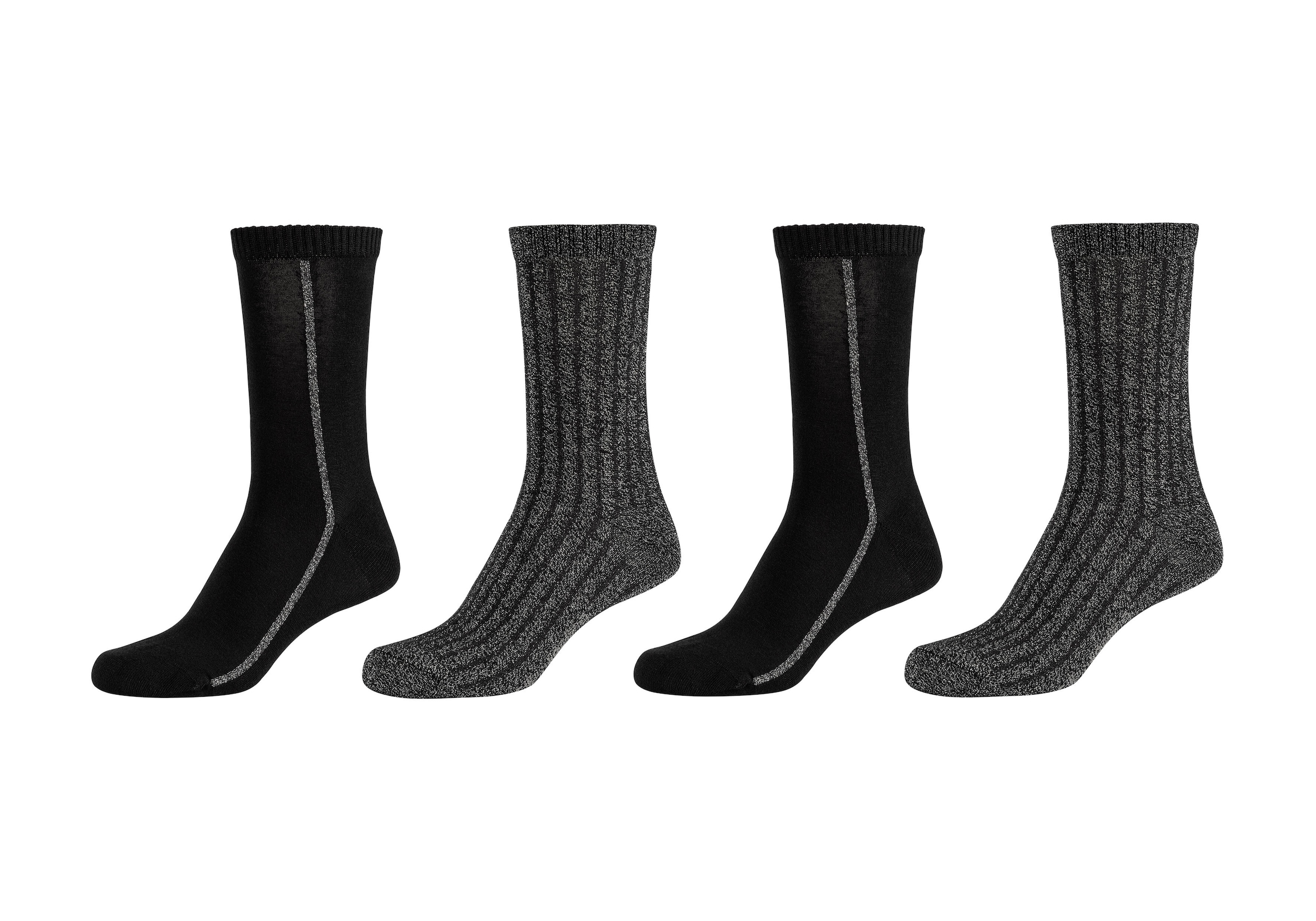 Socken, (4er Pack)