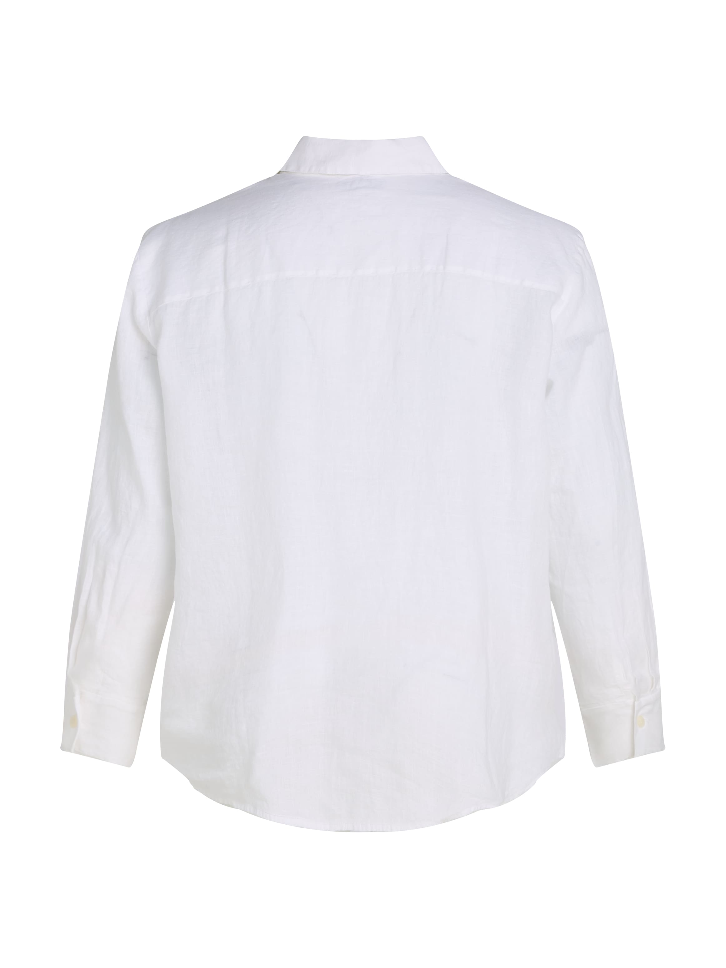 Tommy Hilfiger Curve Hemdbluse »CRV ESS LINEN RELAXED SHIRT«, in Großen Größen, Leinenqualität