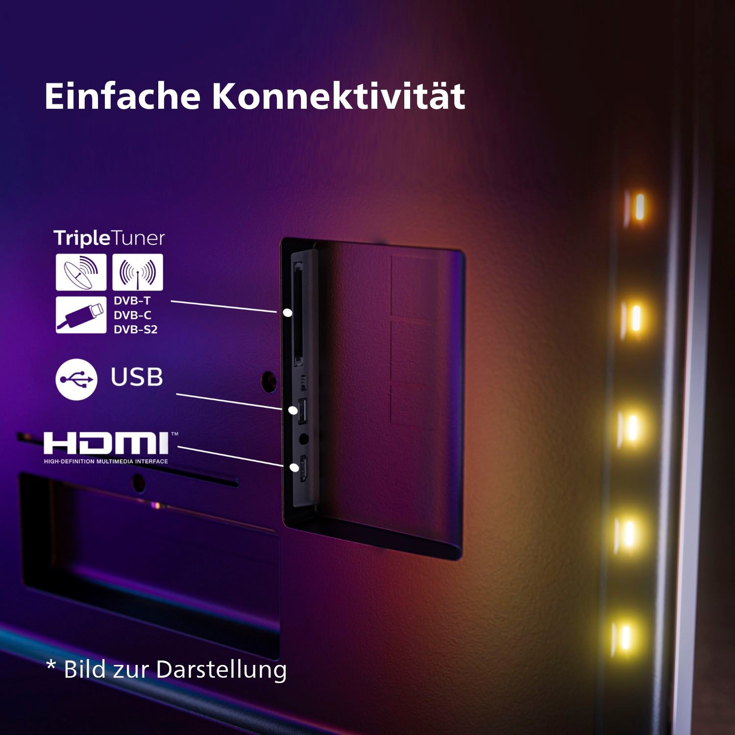 Philips LED-Fernseher »32PFS6908/12«, Full HD, Smart-TV