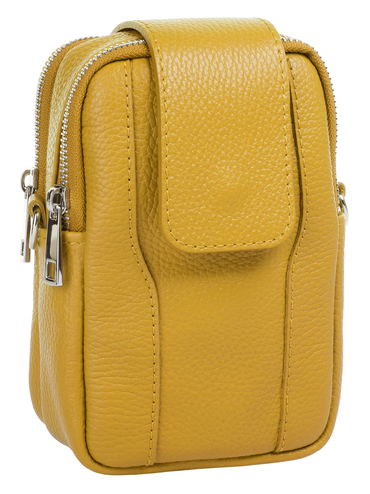 Samantha Look Umhängetasche echt Leder, Made in Italy