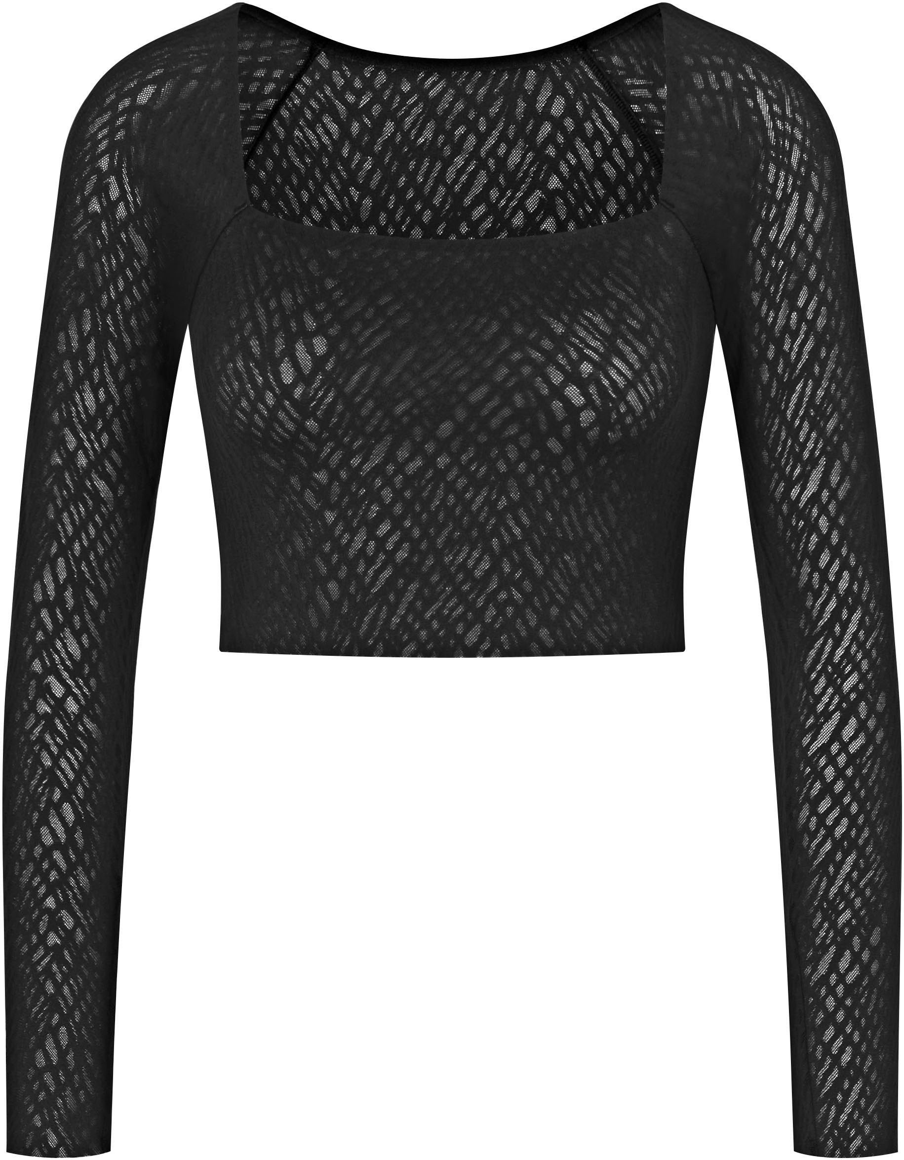 sloggi Langarmshirt »ZERO Feel Bliss Top Long Sle.«, (1 tlg.), nahtlos mit Spitzenoptik