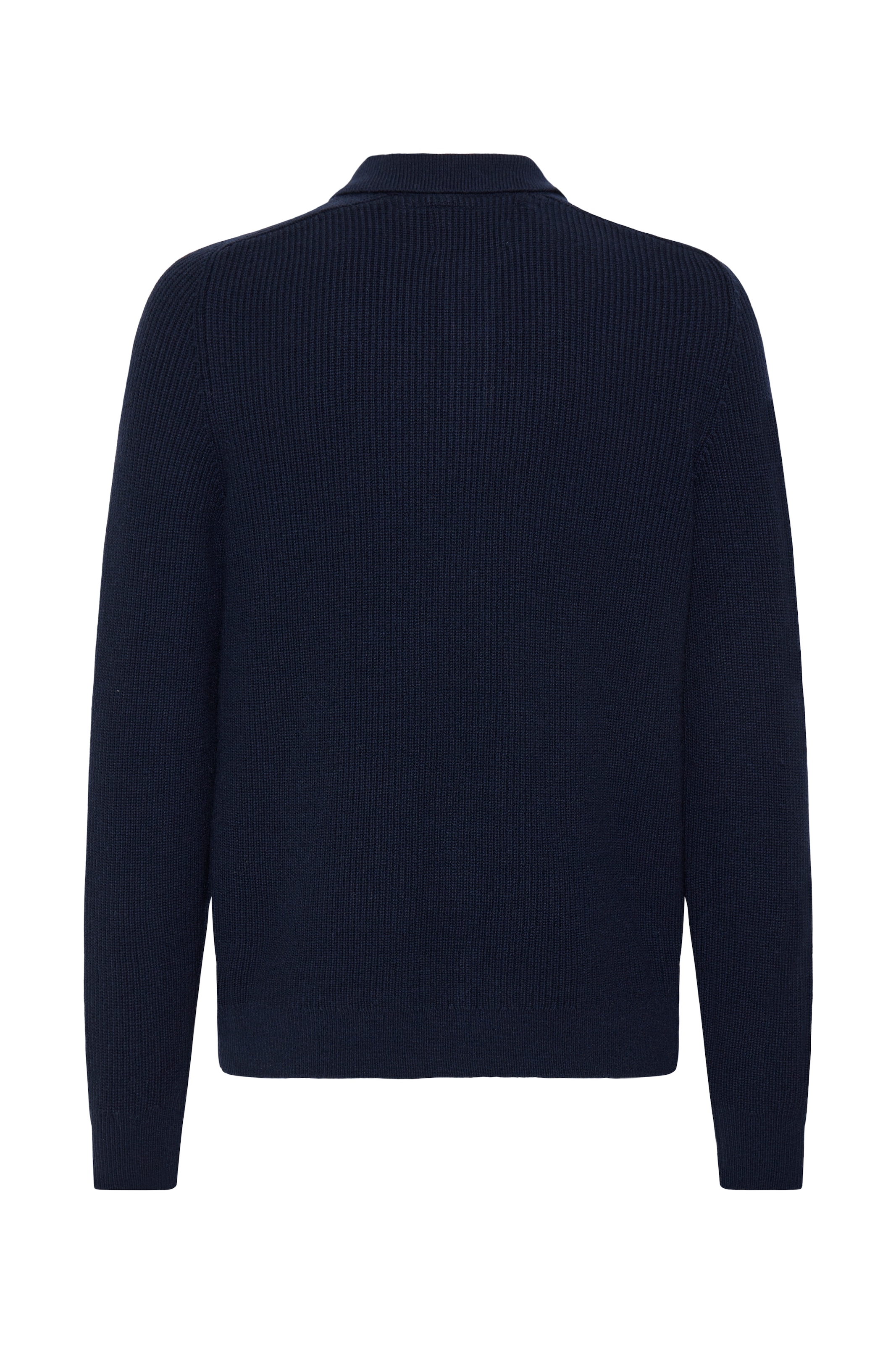 Blend Rundhalspullover »BHBOS KNIT POLO« Materialmix, regular fit