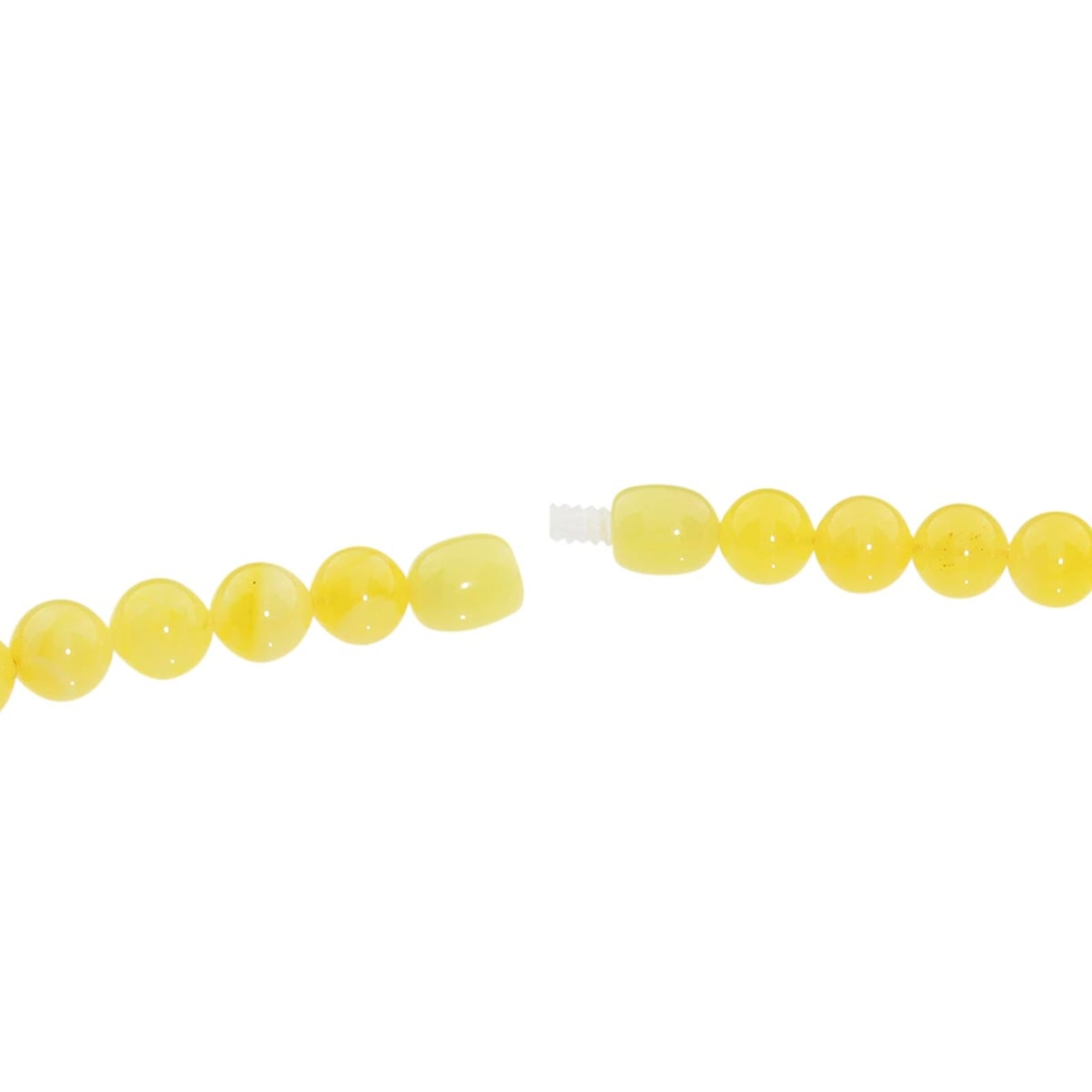 OSTSEE-SCHMUCK Kette ohne Anhänger »- Kugel 8 mm - Bernstein - ,«