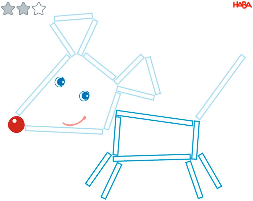 Haba Lernspielzeug »Zuordnungsspiel Stabix«