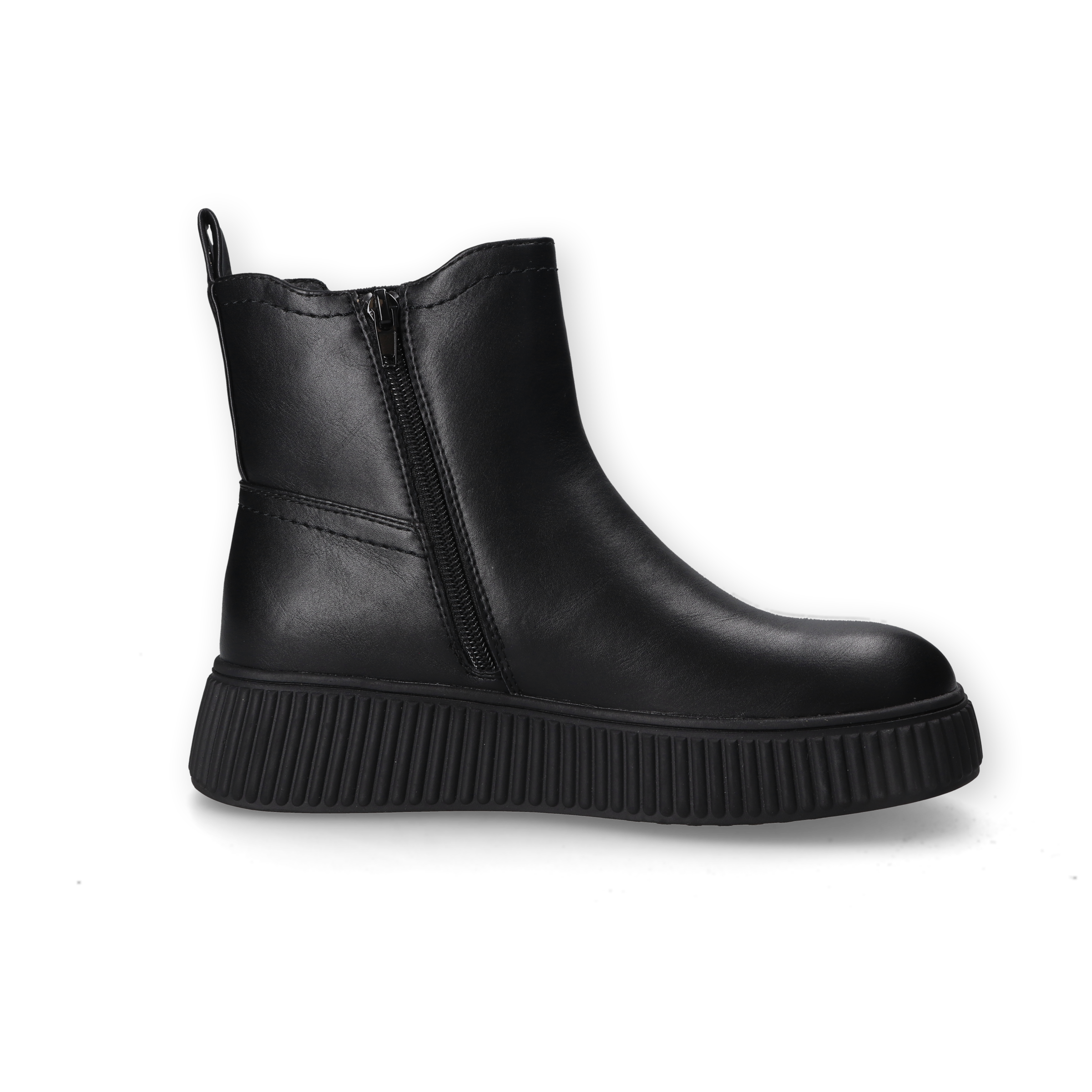 Dockers by Gerli Plateaustiefelette  Plateauboots, Stiefelette mit seitlichem Stretcheinsatz, Warmfutter