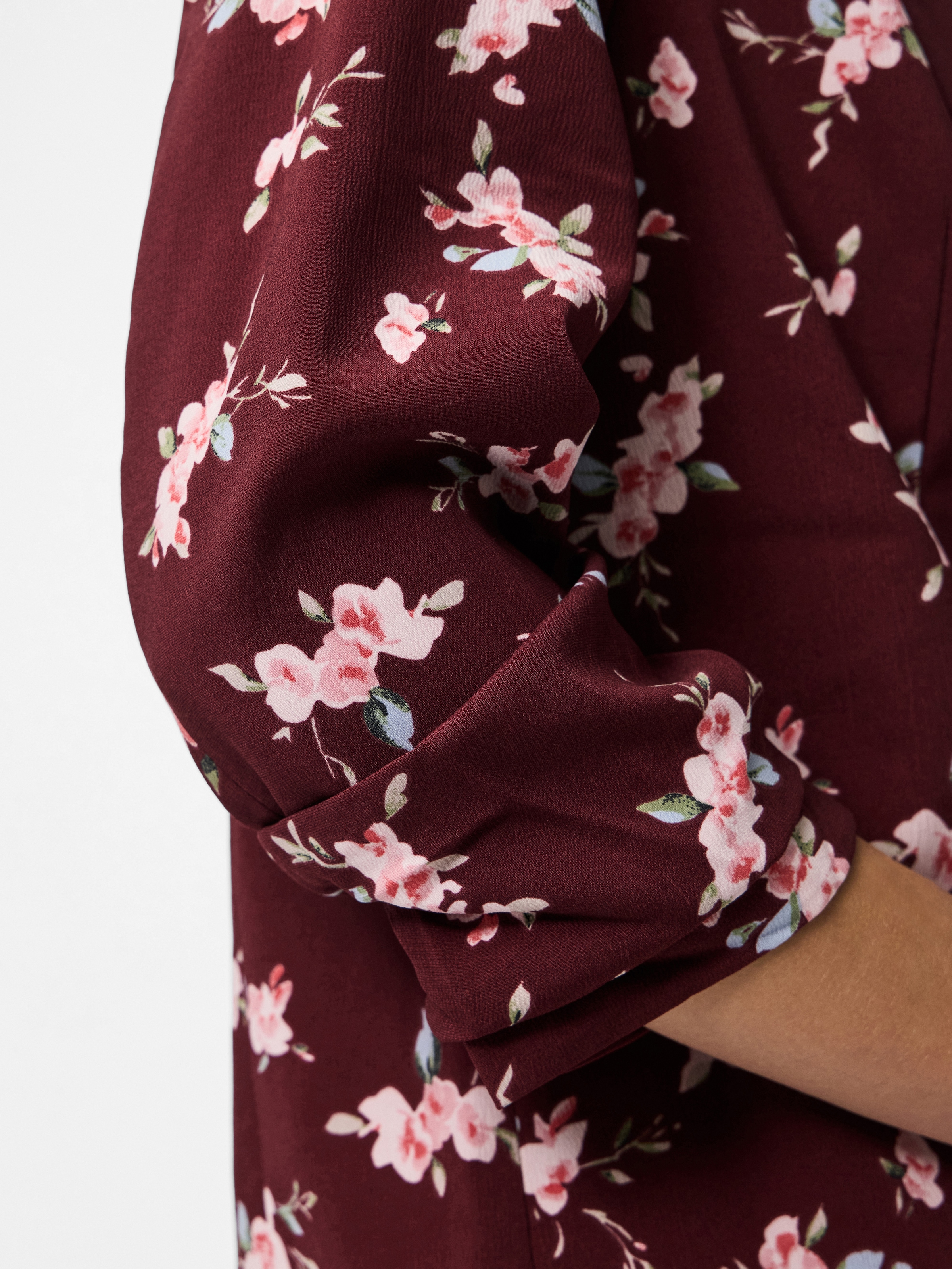 pieces »PCBOSELLA 3/4 PRINTED BLAZER NOOS« mit 3/4 Ärmel