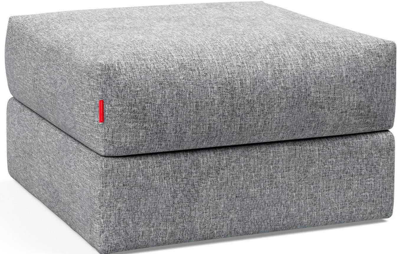 INNOVATION LIVING ™ Polsterhocker »Cornila, Fußhocker, Pouf«, Sitzhocker, aufklappbar, großer Stauraum, frei im Raum stellbar