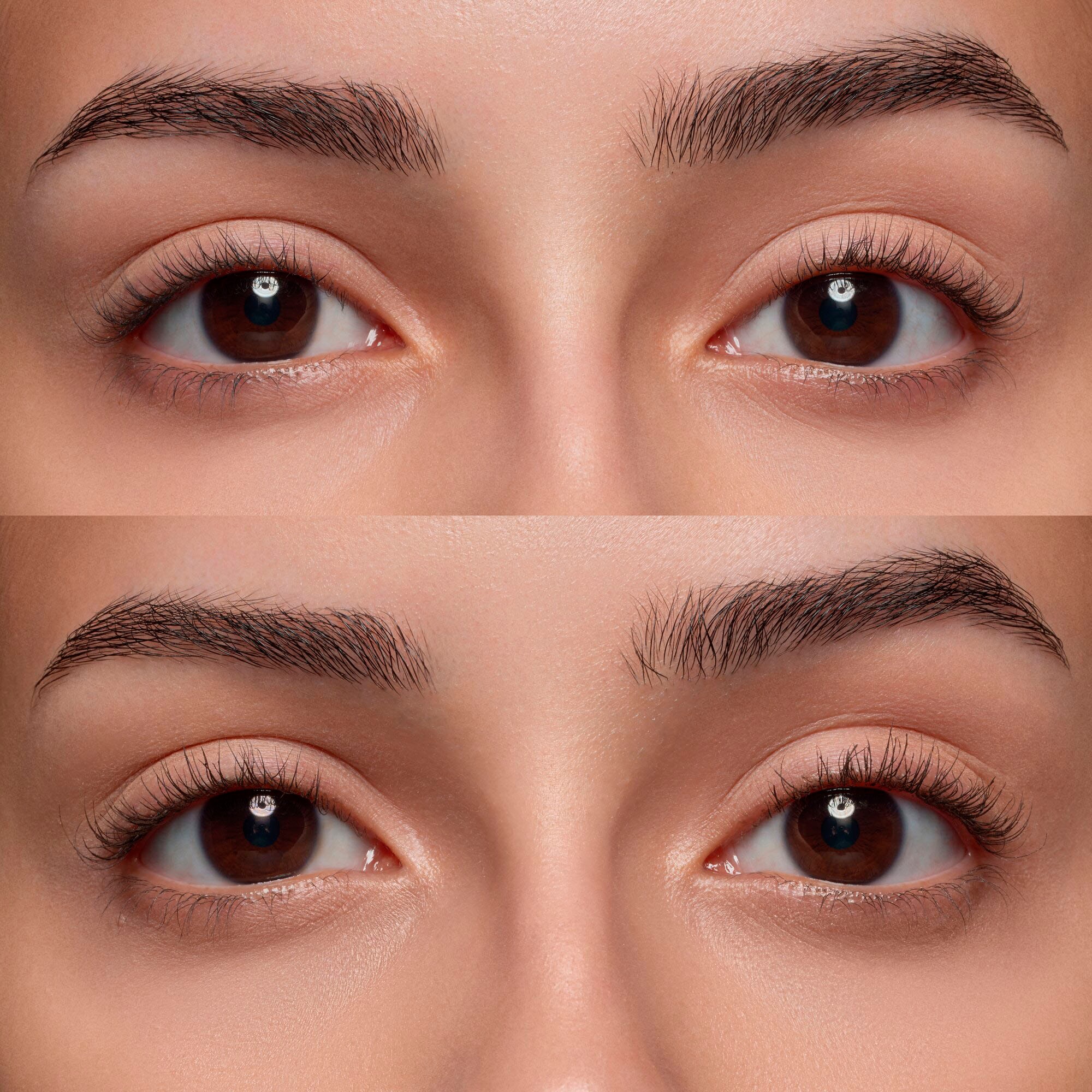 Essence Mascara »lash WITHOUT LIMITS BROWN EXTREME LENGTHENING & VOLUME MASCARA«, (Set, 3 tlg.), mit Volumeneffekt
