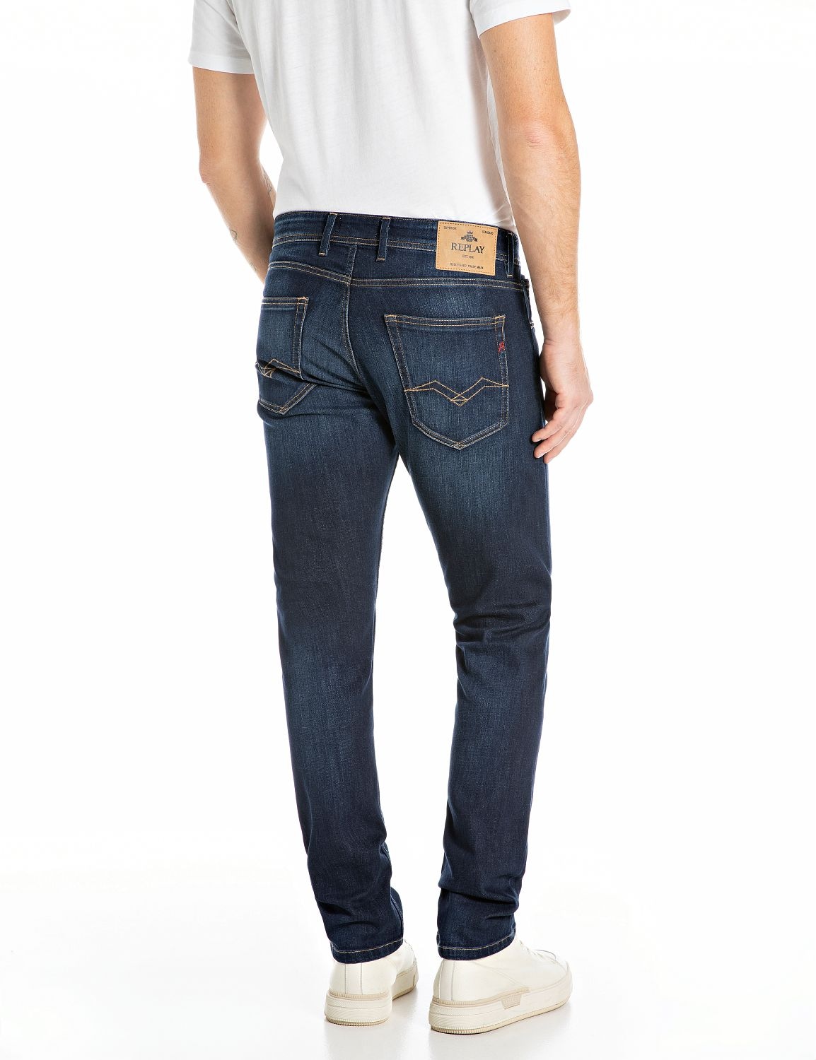 Replay Straight-Jeans »GROVER«, in vielen verschiedenen Waschungen, mit Stretch