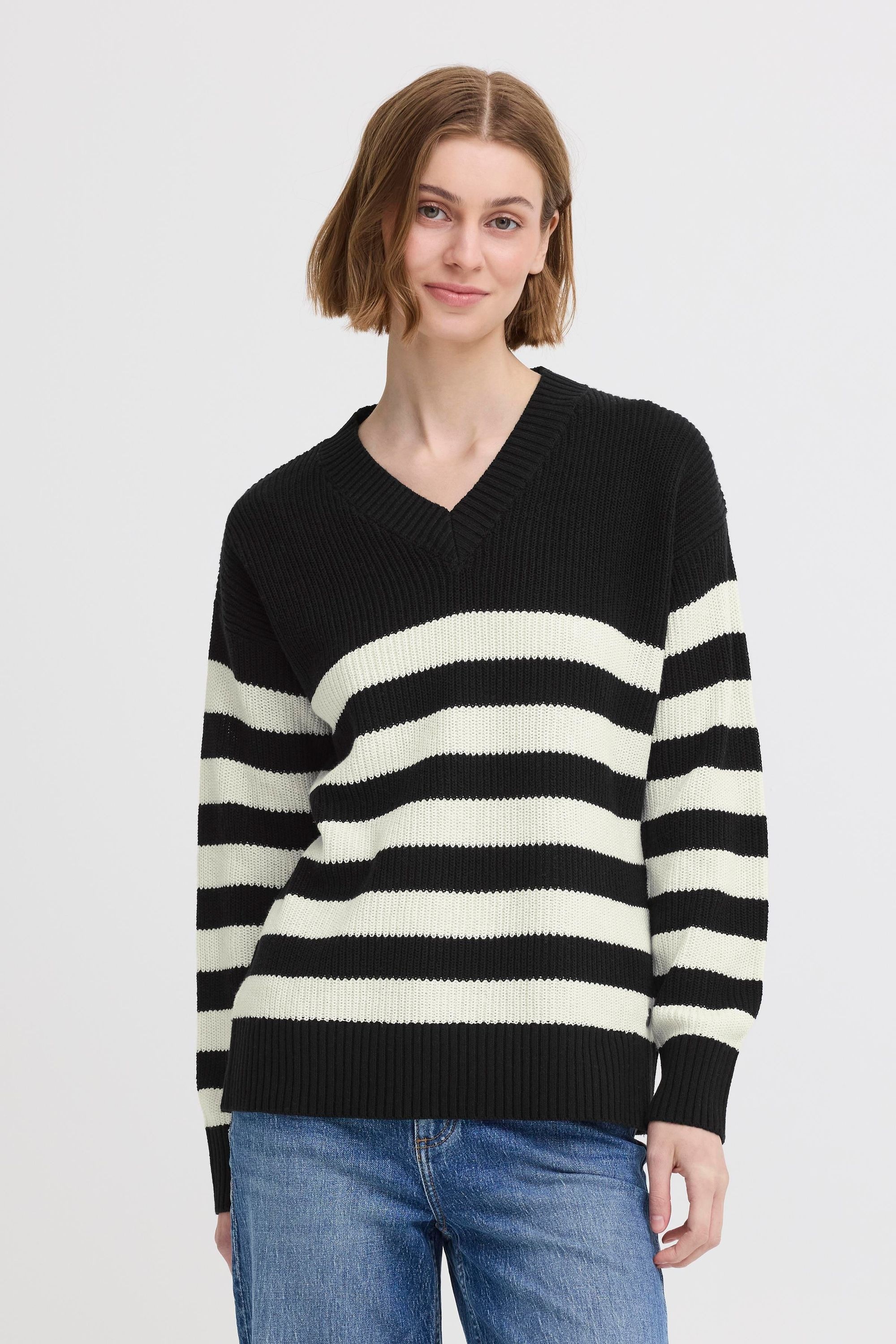 OXMO V-Ausschnitt-Pullover »V-Ausschnitt-Pullover OXKALA«