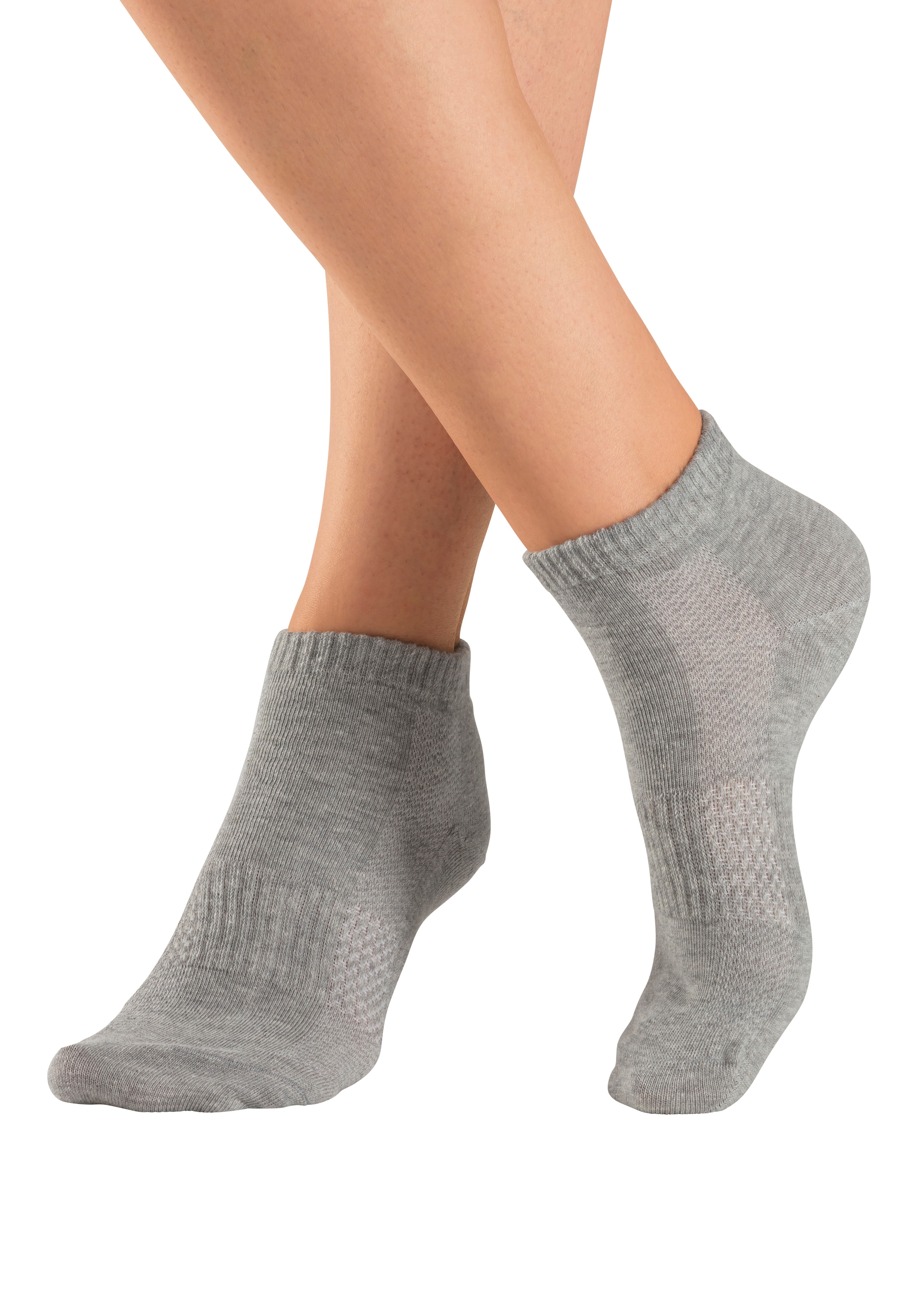 H.I.S Sportsocken, (Packung, 6 Paar), Fitness Pack mit zwei Längen in einer Packung