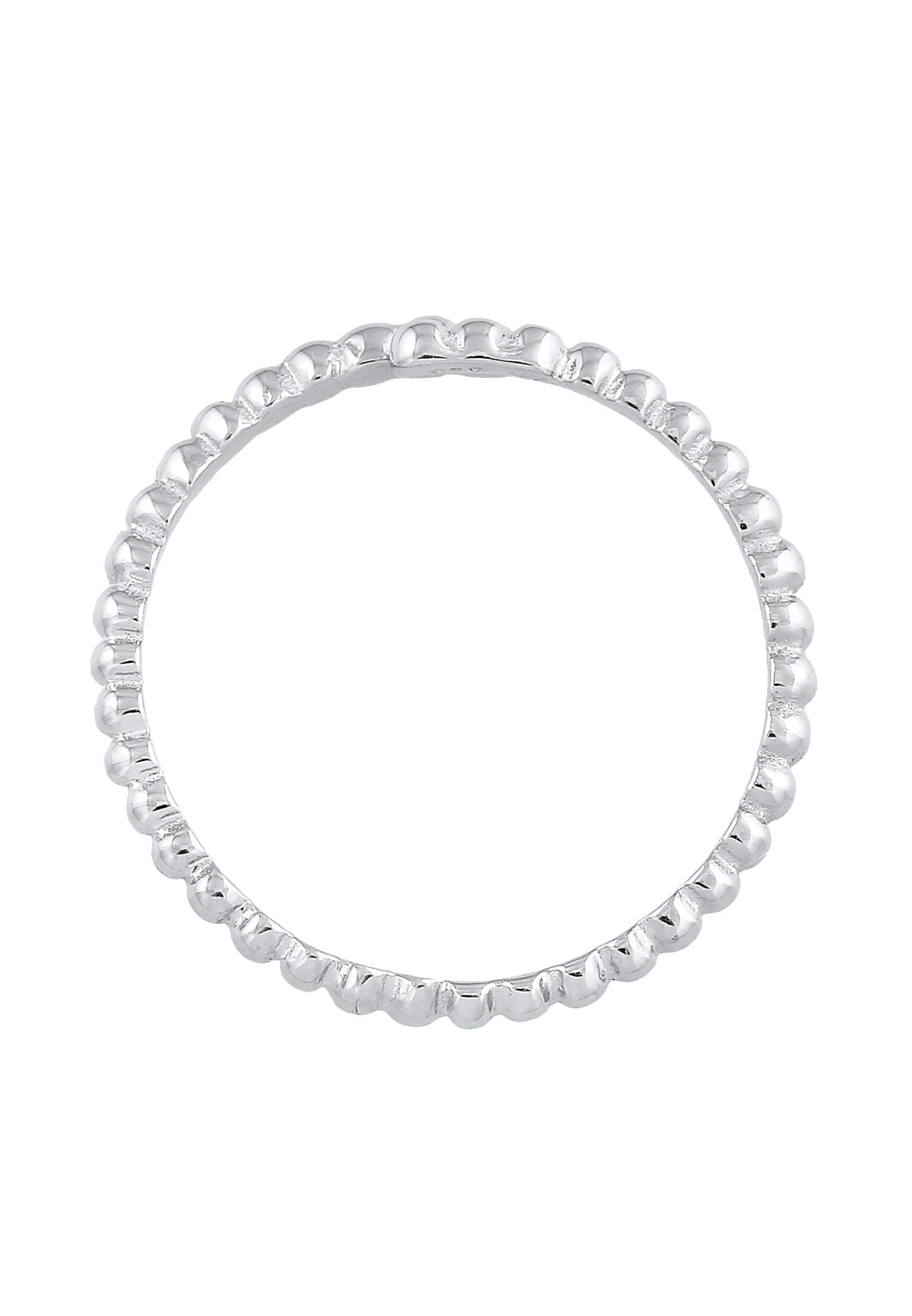 Elli Silberring »Ring Kugel Design Offen Verstellbar 925 Ring«
