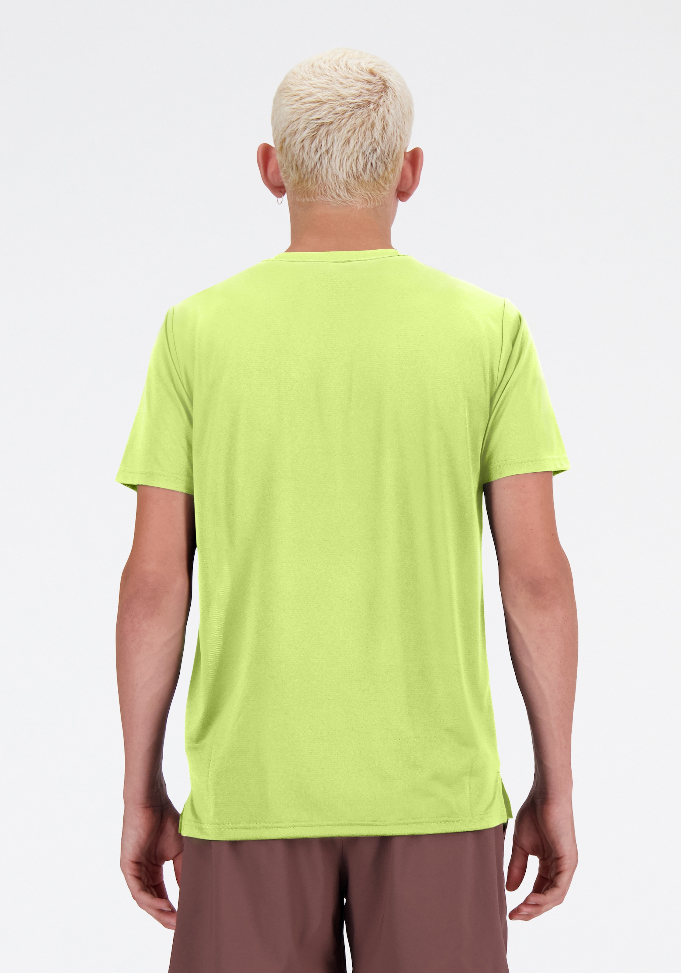 New Balance Laufshirt »SPORT ESSENTIAL T-SHIRT« Regular Fit, kurze Ärmel, mit Rundhalsausschnitt