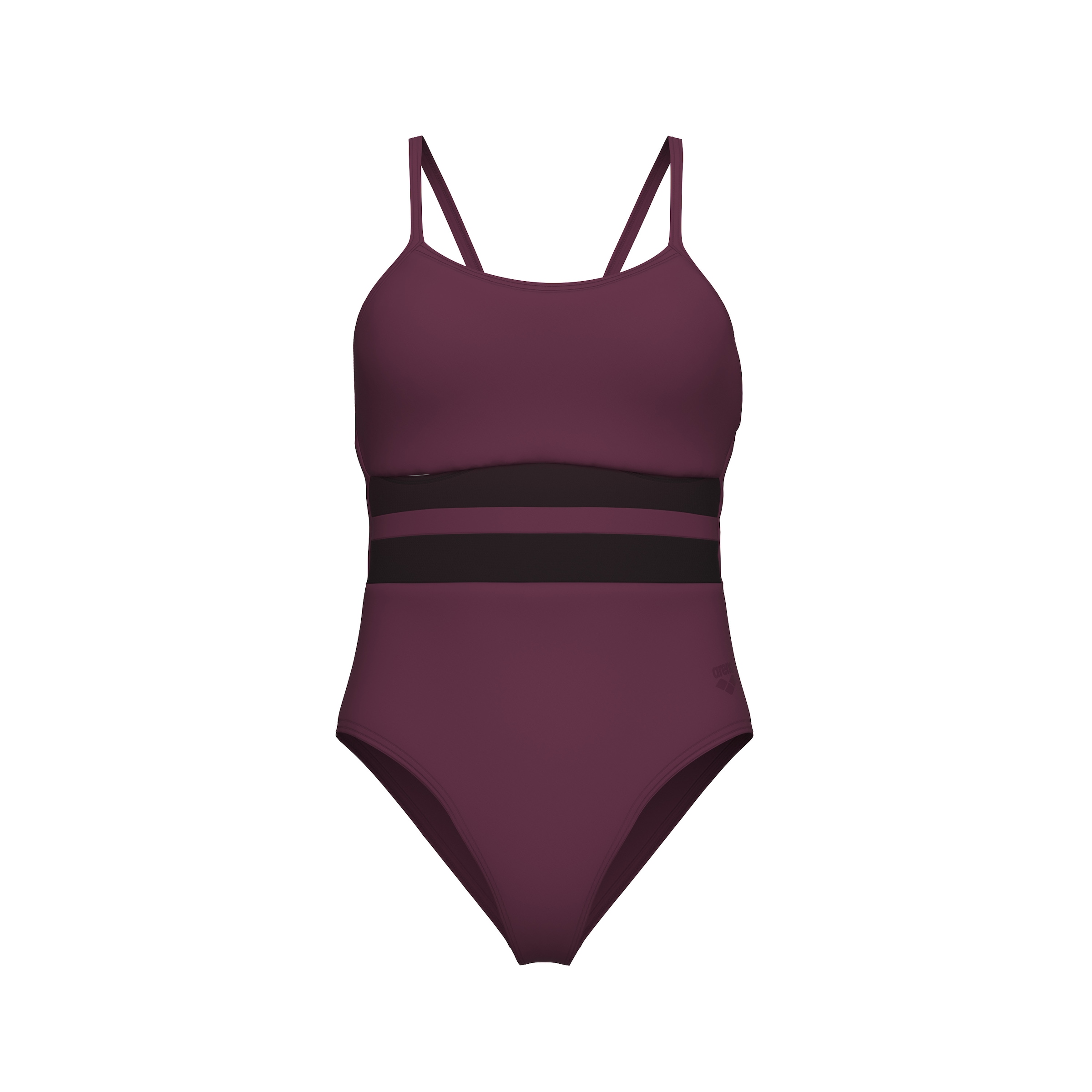 Arena Badeanzug »WOMEN'S ARENA MESH EQUALS SWIMSUIT BACK B« Mit transparenten Einsätzen