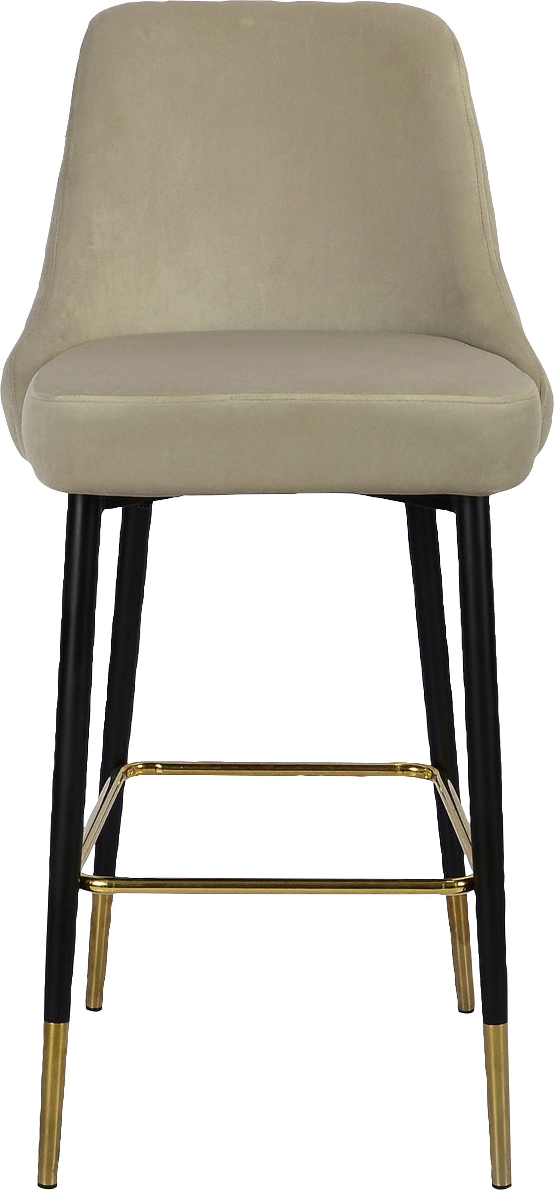 Kayoom Hochstuhl »Barstuhl Mojo, gesteppte Rückenlehne«, 1 St., Stoffbezug, modern, elegant, Unaufdringliche moderne Farbauswahl