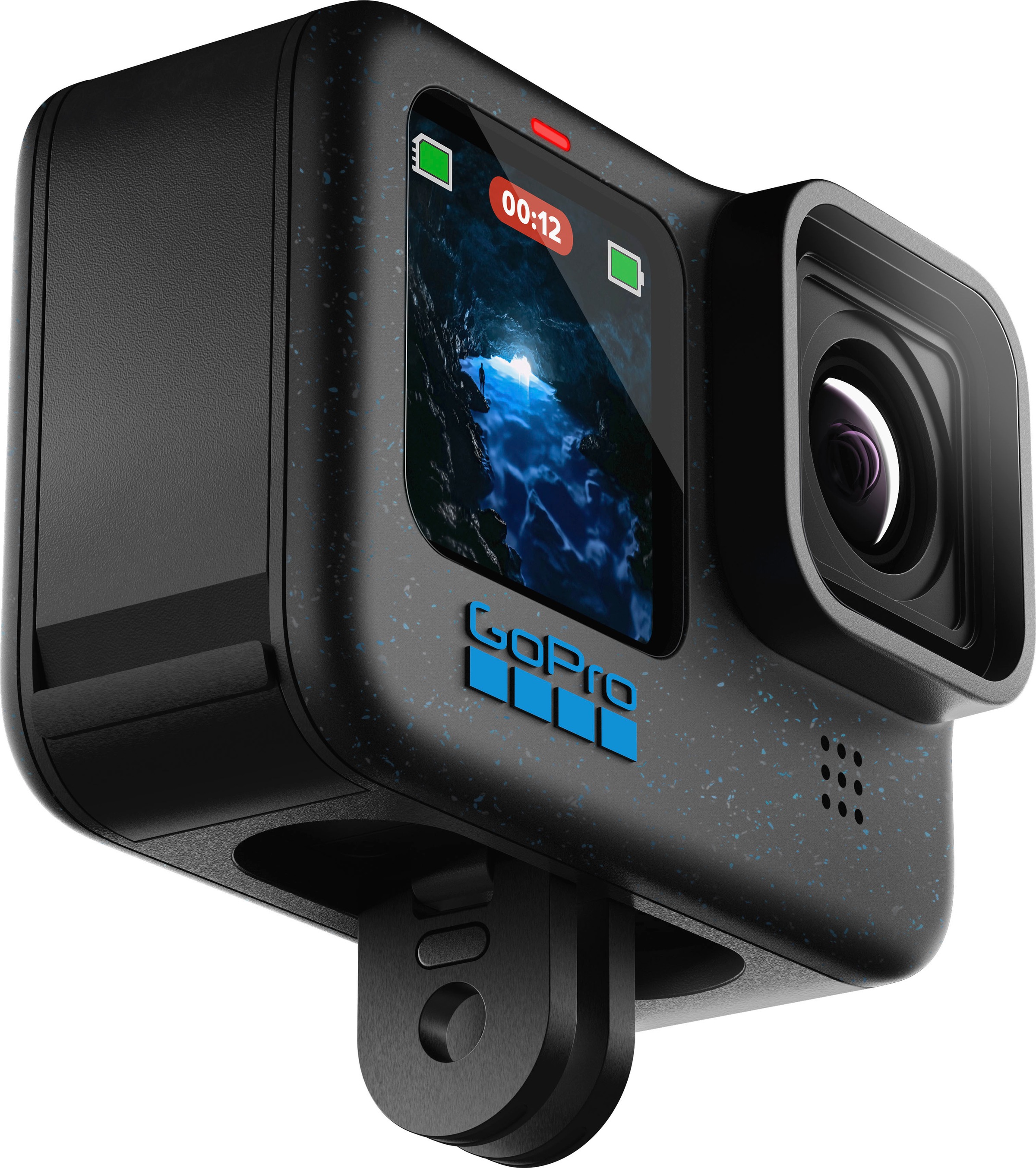GoPro Action Cam »HERO 12«, 2 fachx opt. Zoom, 5,3K Auslösung, 156° Sichtfeld, Bildstabilisierung, HDR, wasserdicht