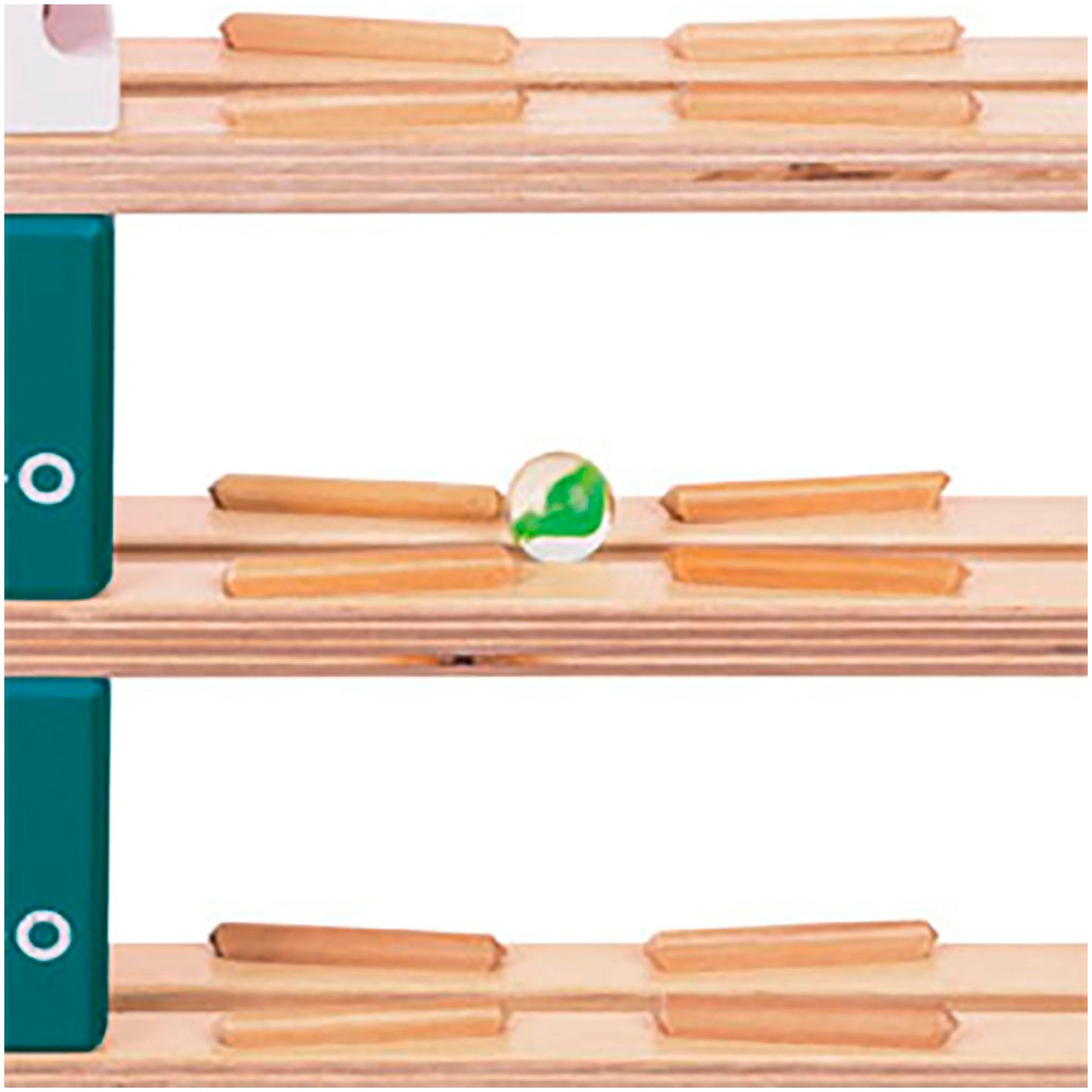 Hape Kugelbahn »Quadrilla Starter-Kodierungsset«, (85 tlg.)