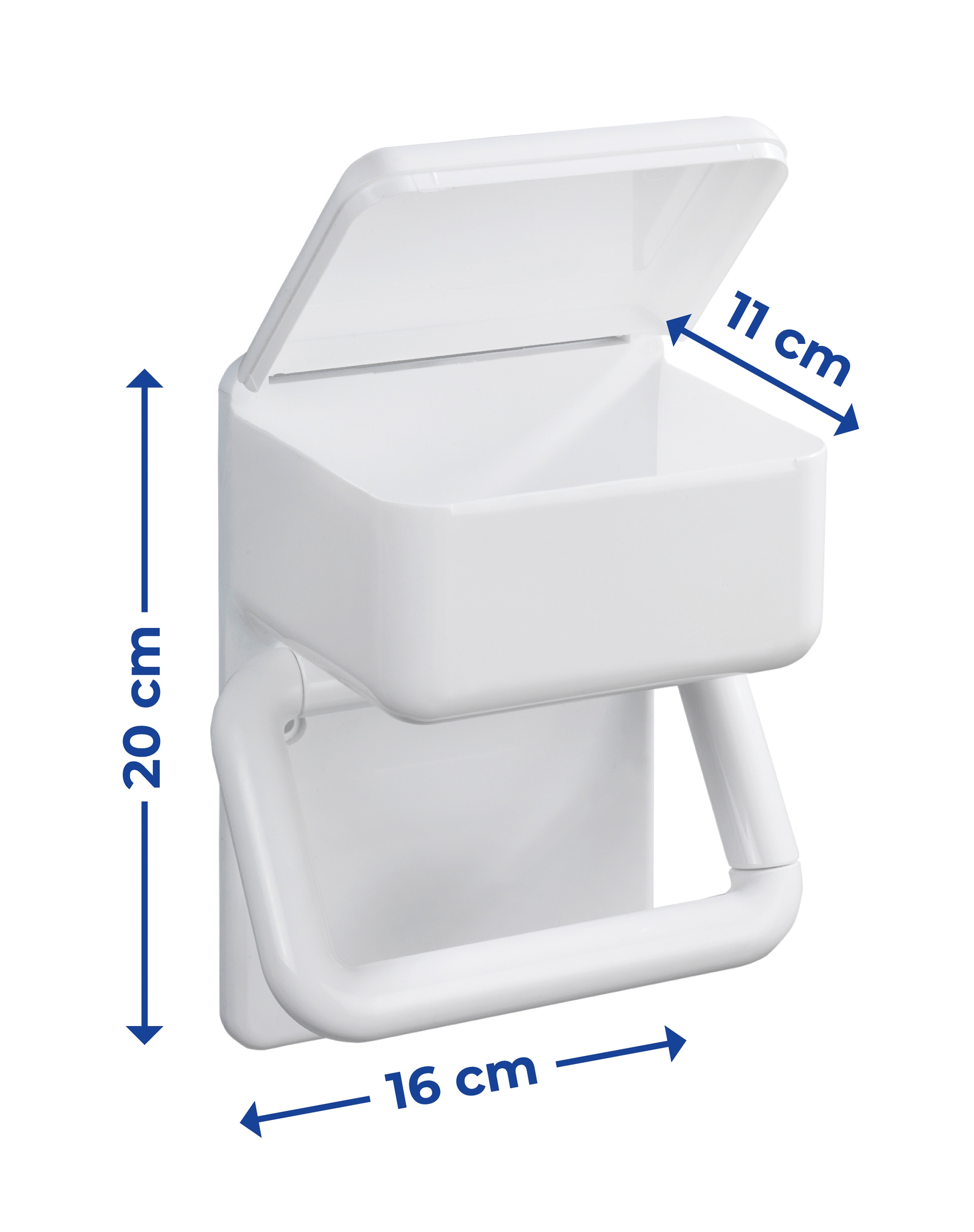 Toilettenpapierhalter in online 3 | mit Ablage für Toilettentücher XXL »2 Garantie mit feuchte Maximex 1«, kaufen Jahren