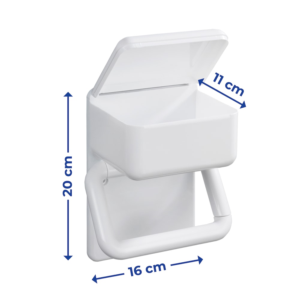 Maximex Toilettenpapierhalter »2 in 1«