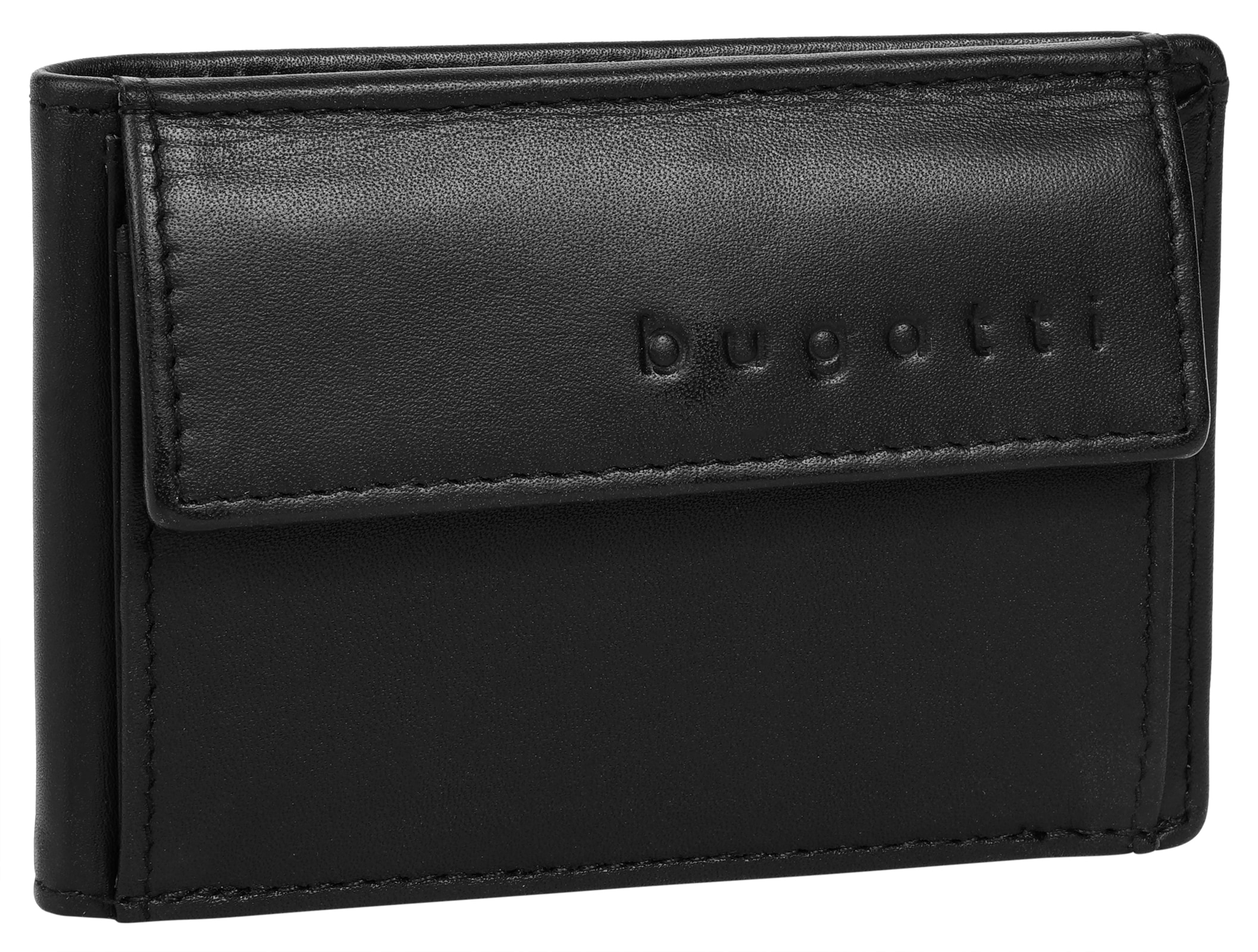 bugatti Geldbörse »SUPER SLIM RFID« echt Leder