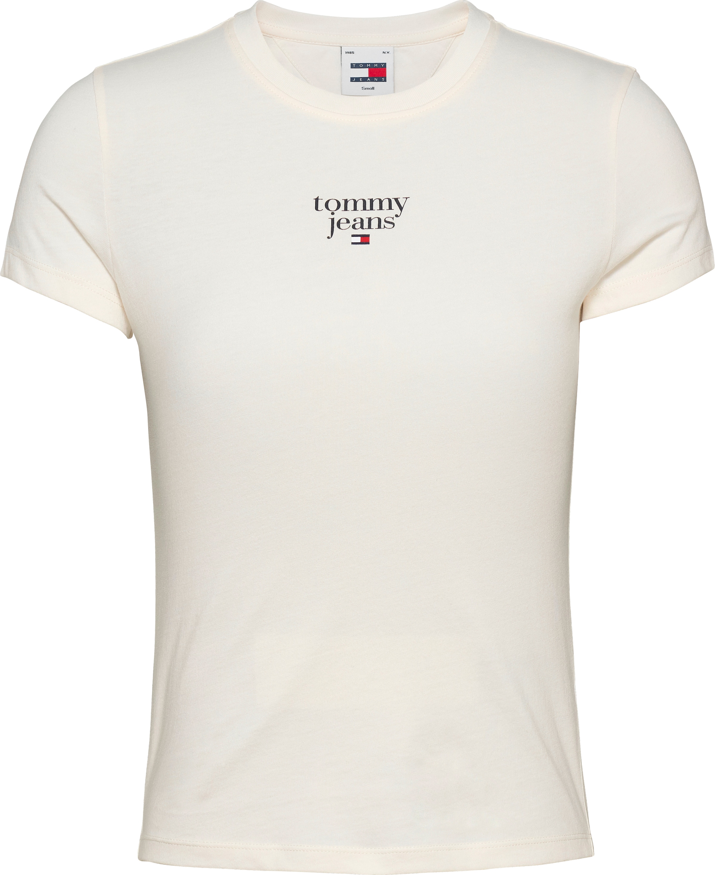 Tommy Jeans T-Shirt »TJW SLIM ESSENTIAL LOGO1 TEE EXT«, mit Logo