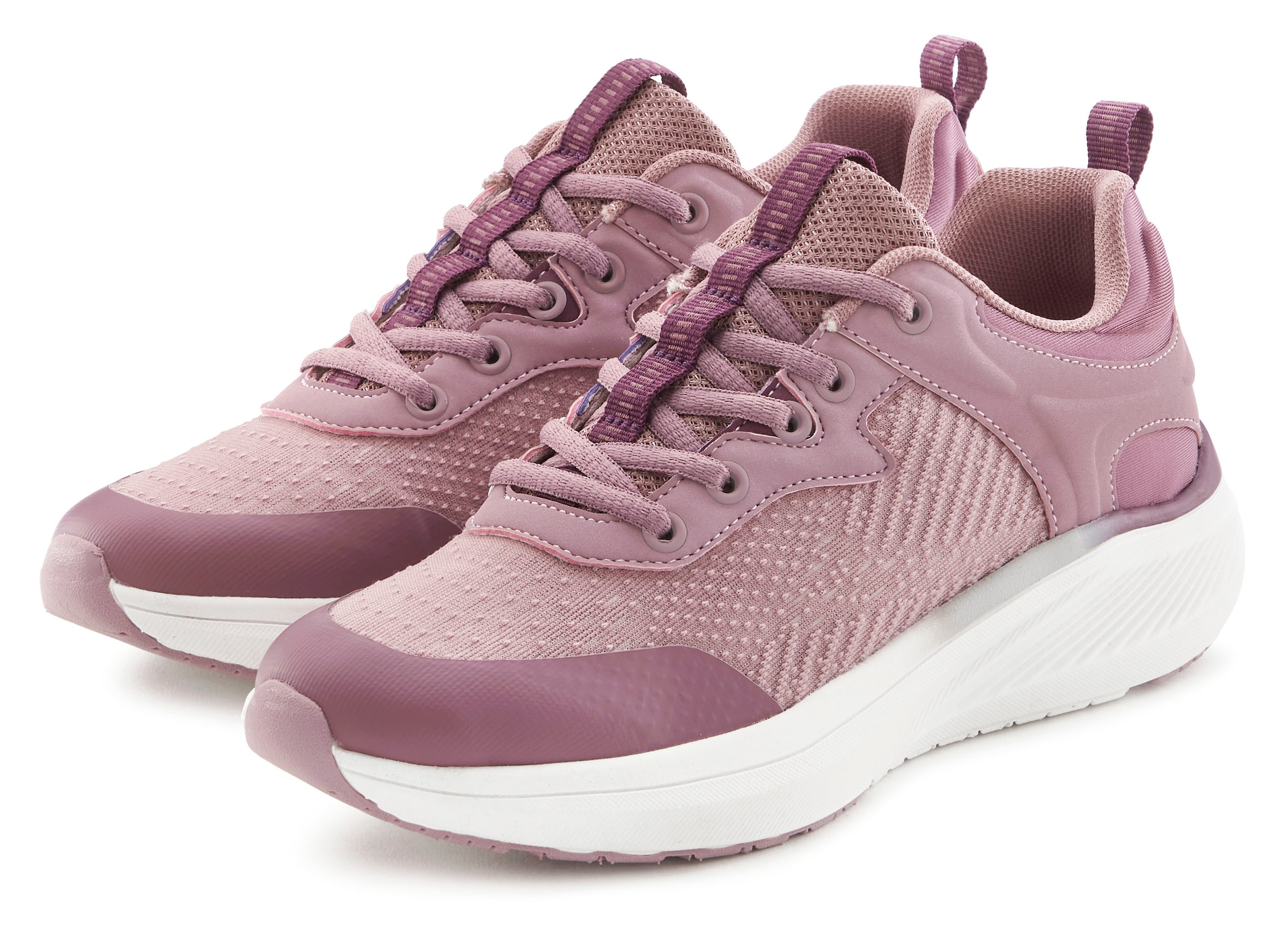 LASCANA Sneaker »Turnschuhe,«  Freizeitschuh, Schnürhalbschuh mit herausnehmbarer Innensohle VEGAN