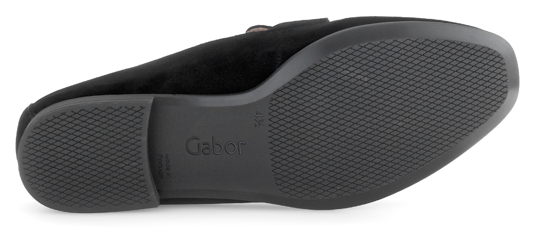 Gabor Slipper, Businessschuh, Halbschuh, Schlupfschuh mit bezogener Zierschnalle