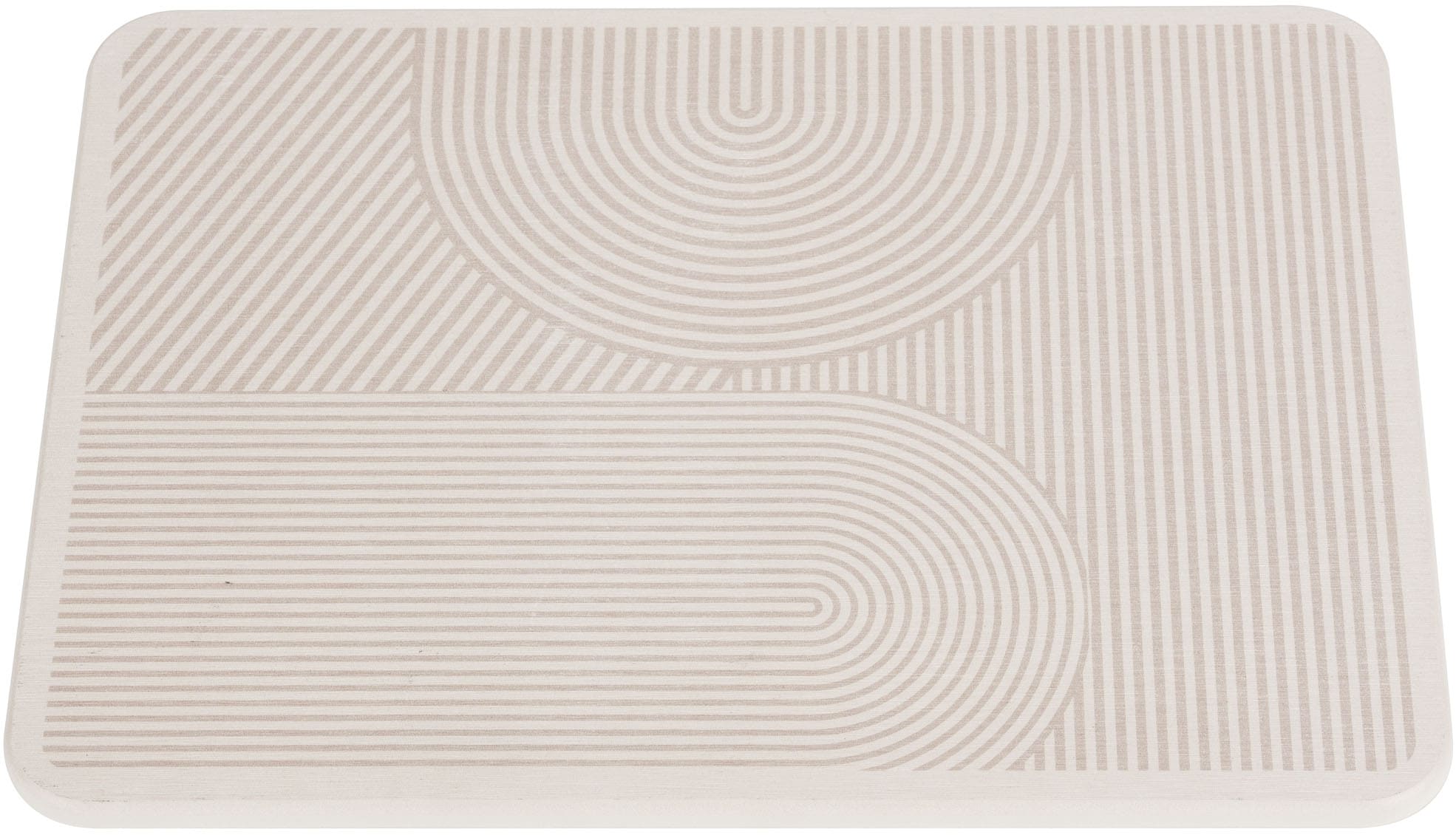 WENKO Abtropfmatte »Modell Damon« Abtropfplatte für Geschirr aus Kieselgur, schnelltrocknend, rutschfest