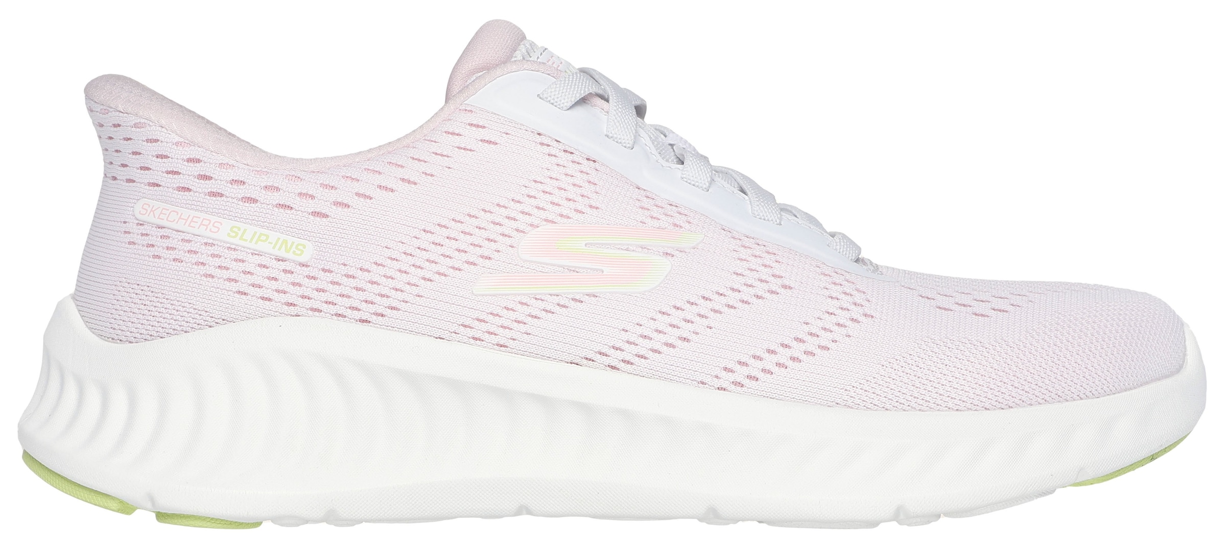 Skechers Slip-On Sneaker »GO WALK NOW-KHLOE«, Freizeitschuh mit Fersenkissen und Slip-ins Technologie