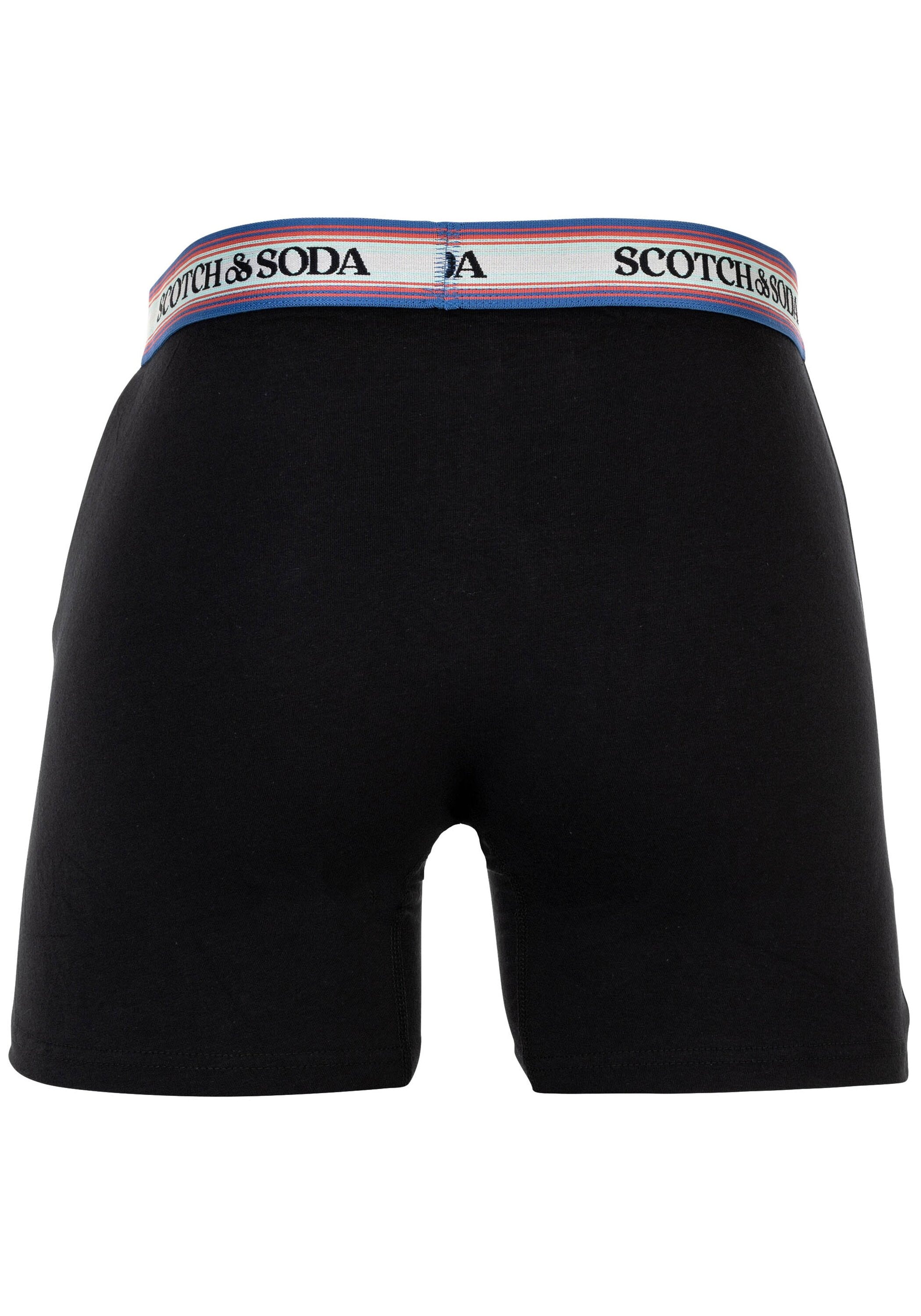 Scotch & Soda Boxershorts »Boxershort Solid Cotton Stretch 3er Pack«