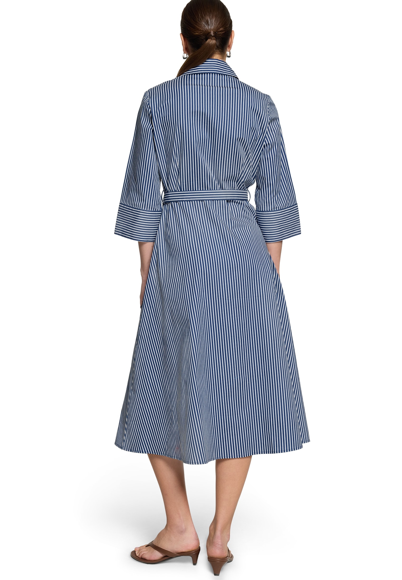 Zero Hemdblusenkleid »Hemdblusenkleid mit 3/4 Arm«
