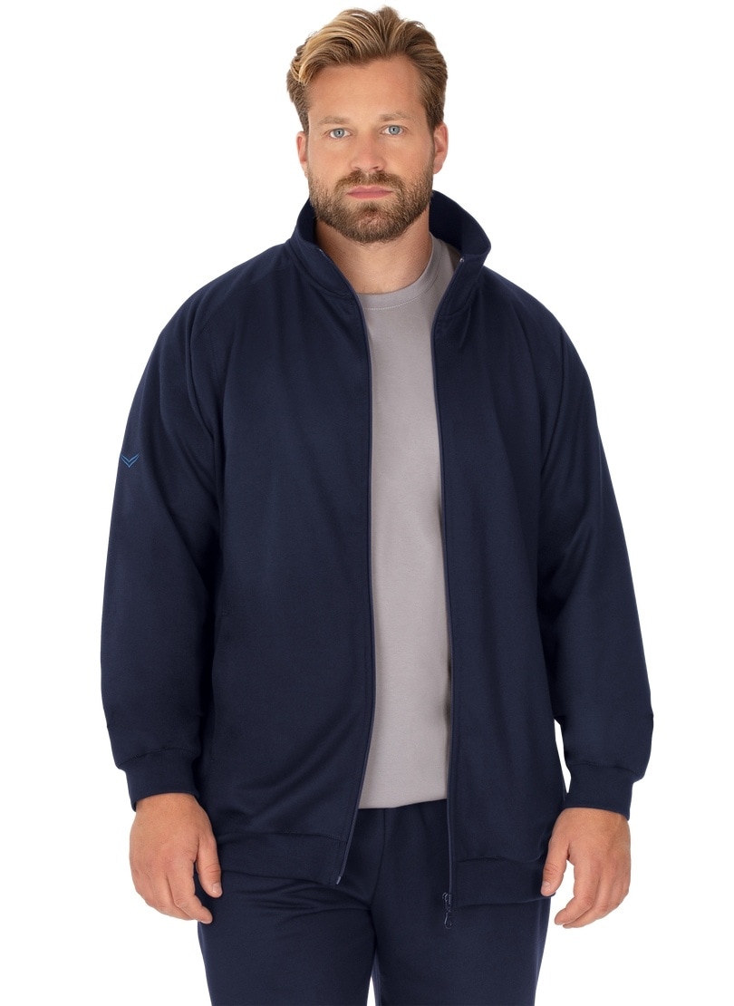 Trigema Sweatjacke »TRIGEMA Raglanjacke aus Sweat-Qualität« 1 Stk. tlg.