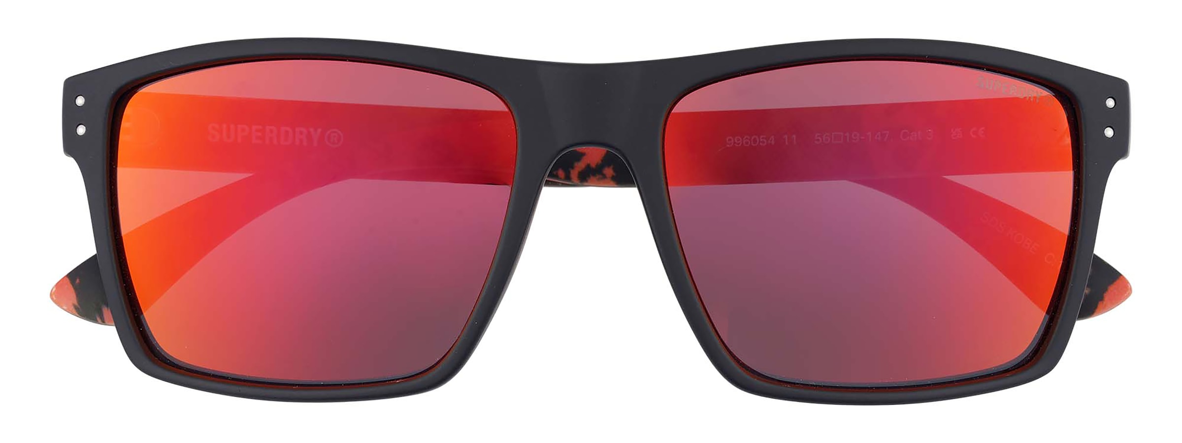 Superdry Sonnenbrille »Modell 996054« Form Karree/Eckig, Logoschriftzug auf Bügel, Injectionfassung