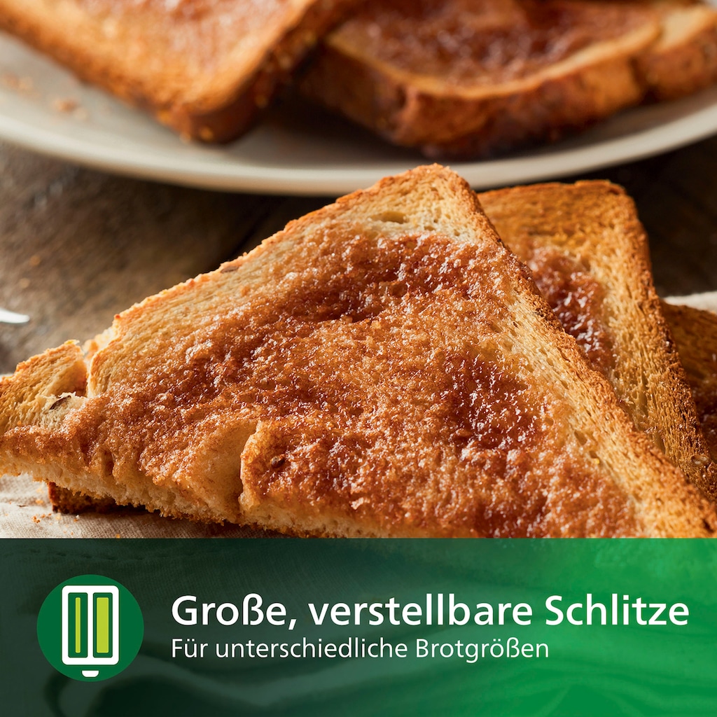 Philips Toaster »HD2516/90 Daily Collection«, 2 kurze Schlitze, 830 W