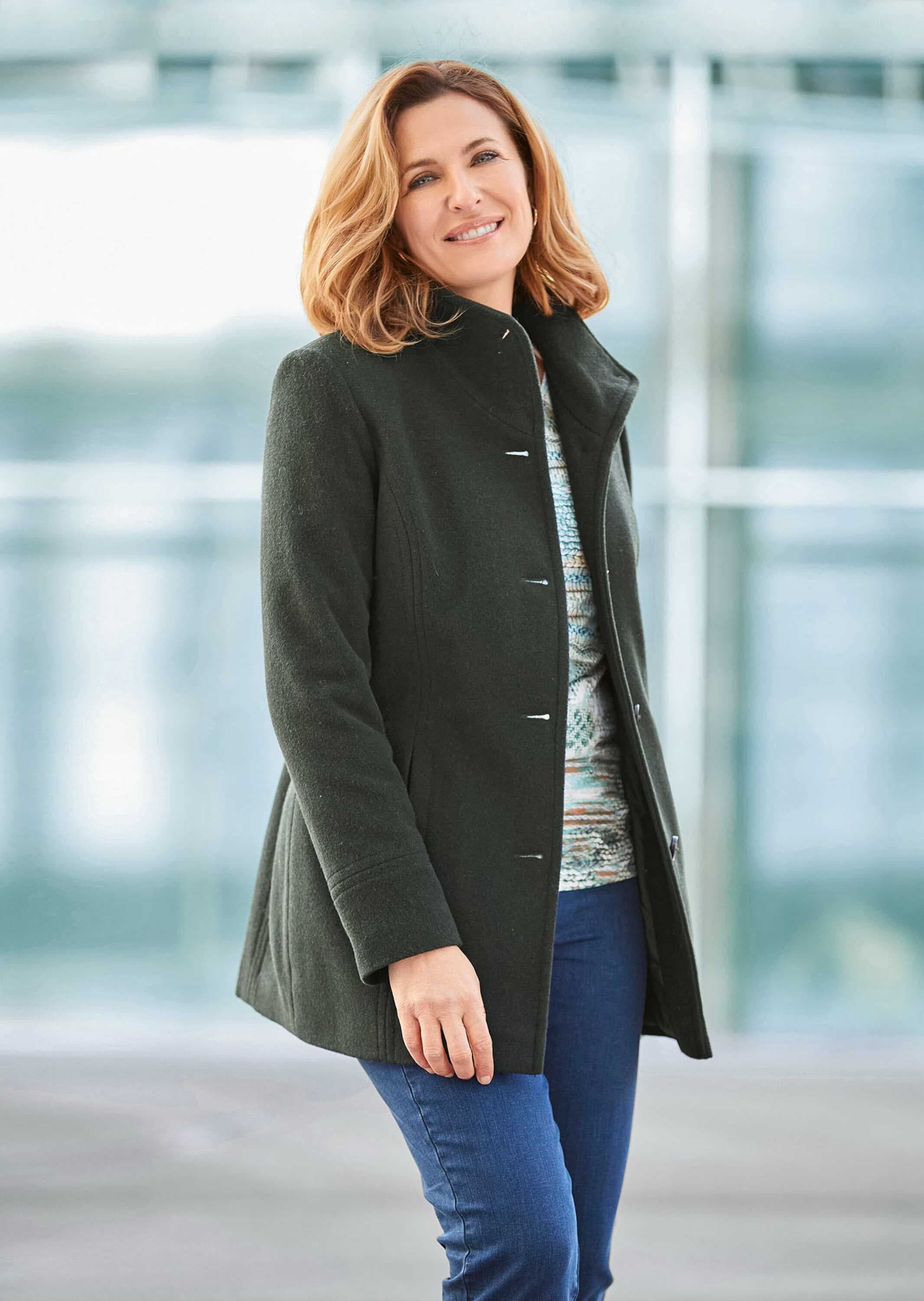 GOLDNER Wolljacke »Unentbehrliche Wolljacke mit feinen Details« Vielseitig zu kombinieren